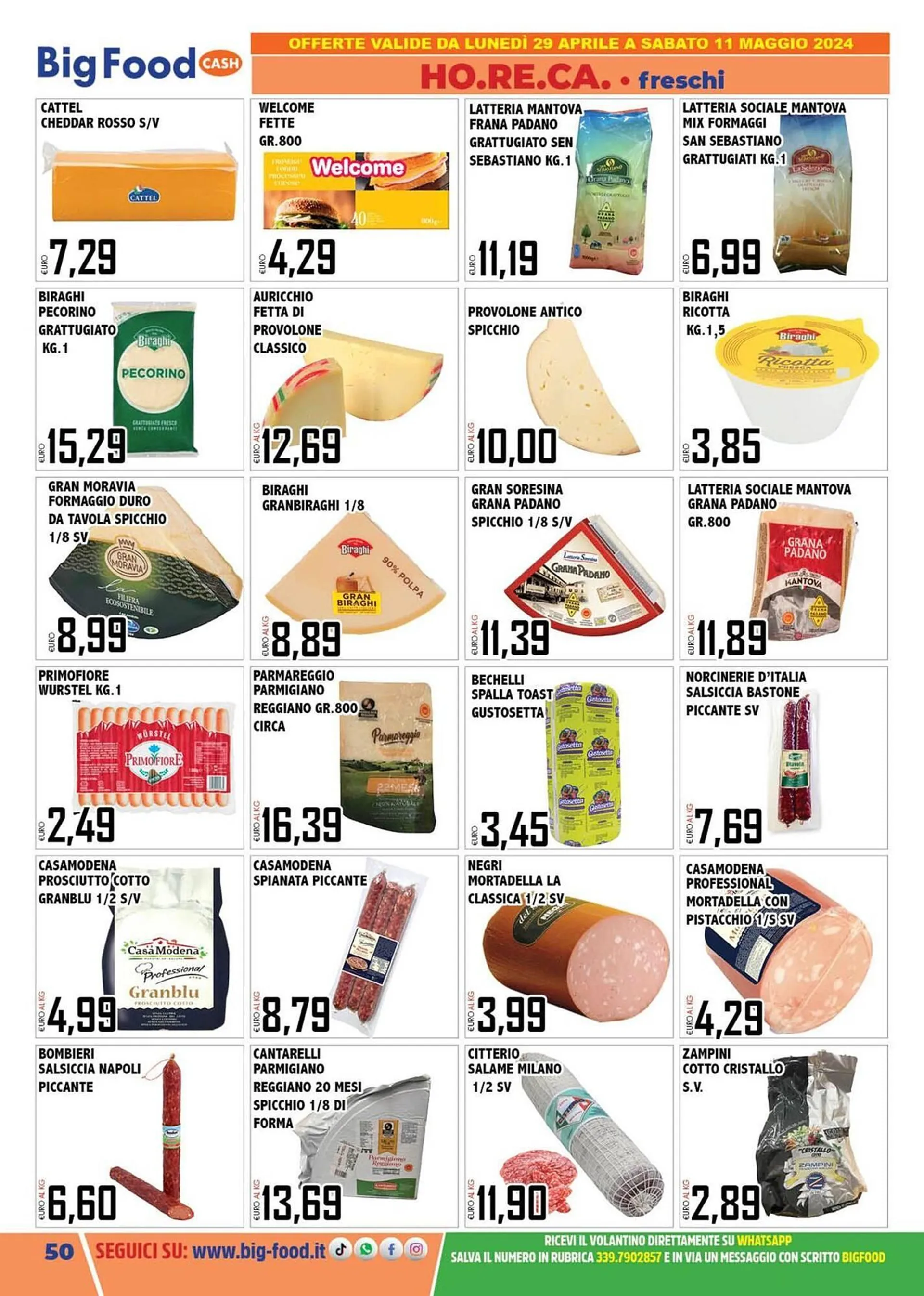 Volantino Big Food da 29 aprile a 11 maggio di 2024 - Pagina del volantino 50