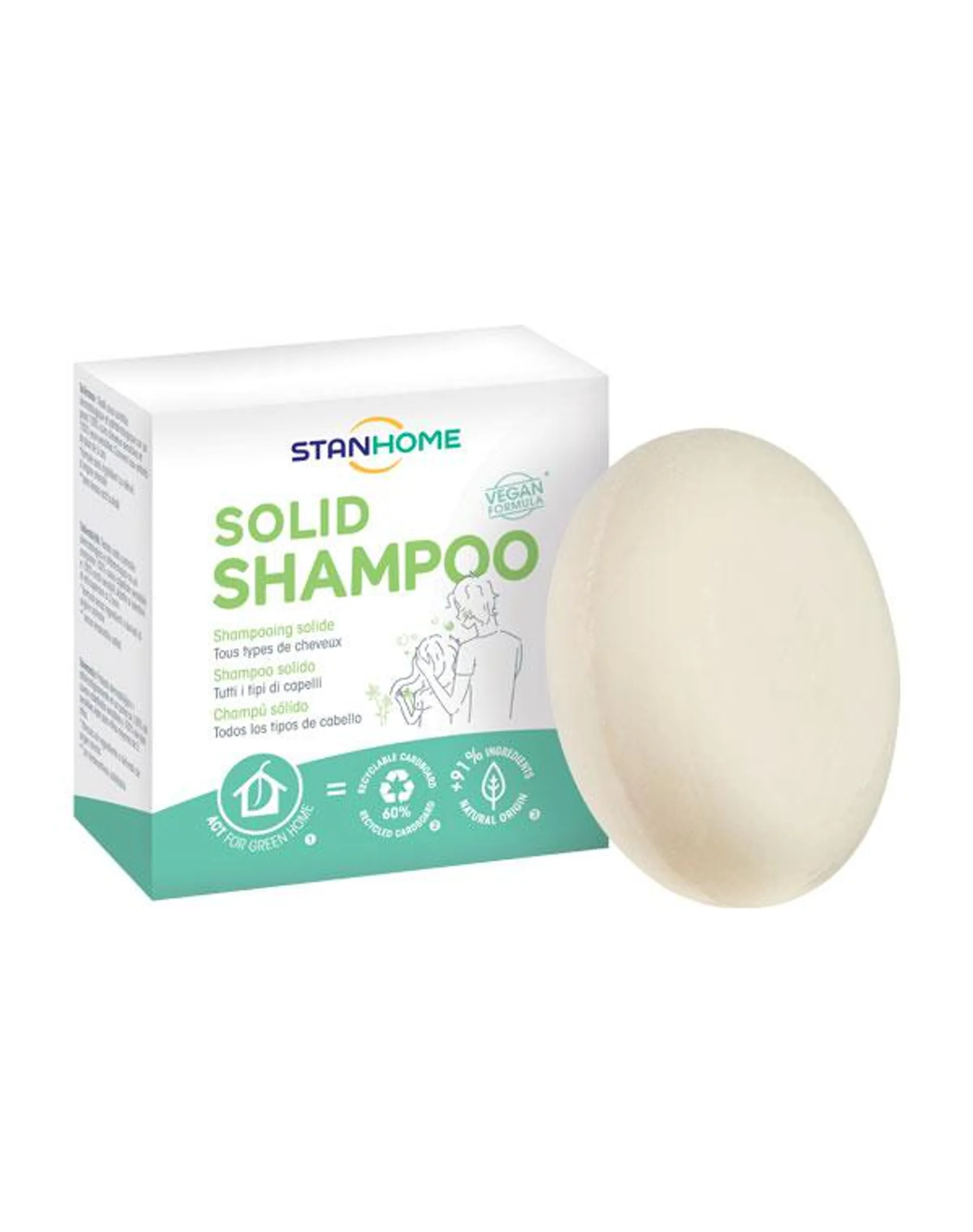 SHAMPOO SOLIDO - Tutti i tipi di capelli