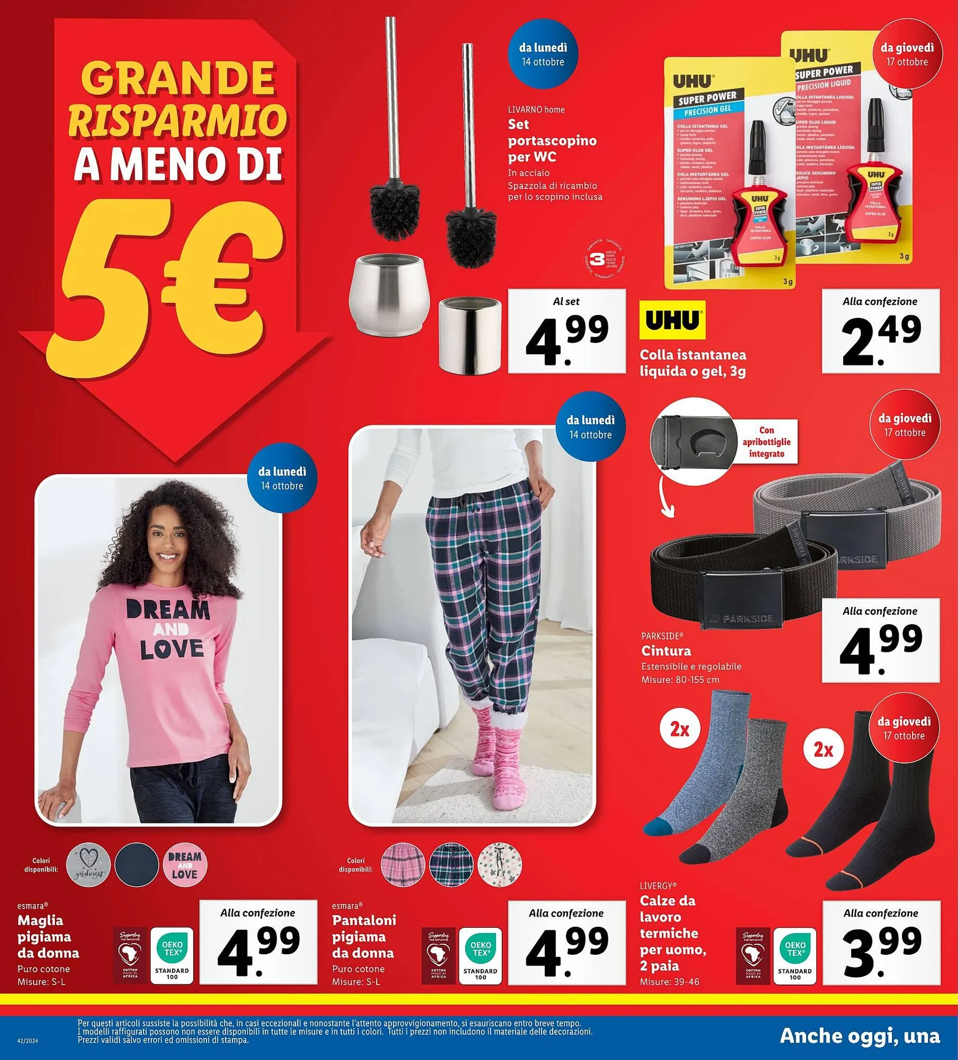 Volantino Lidl da 14 ottobre a 20 ottobre di 2024 - Pagina del volantino 20