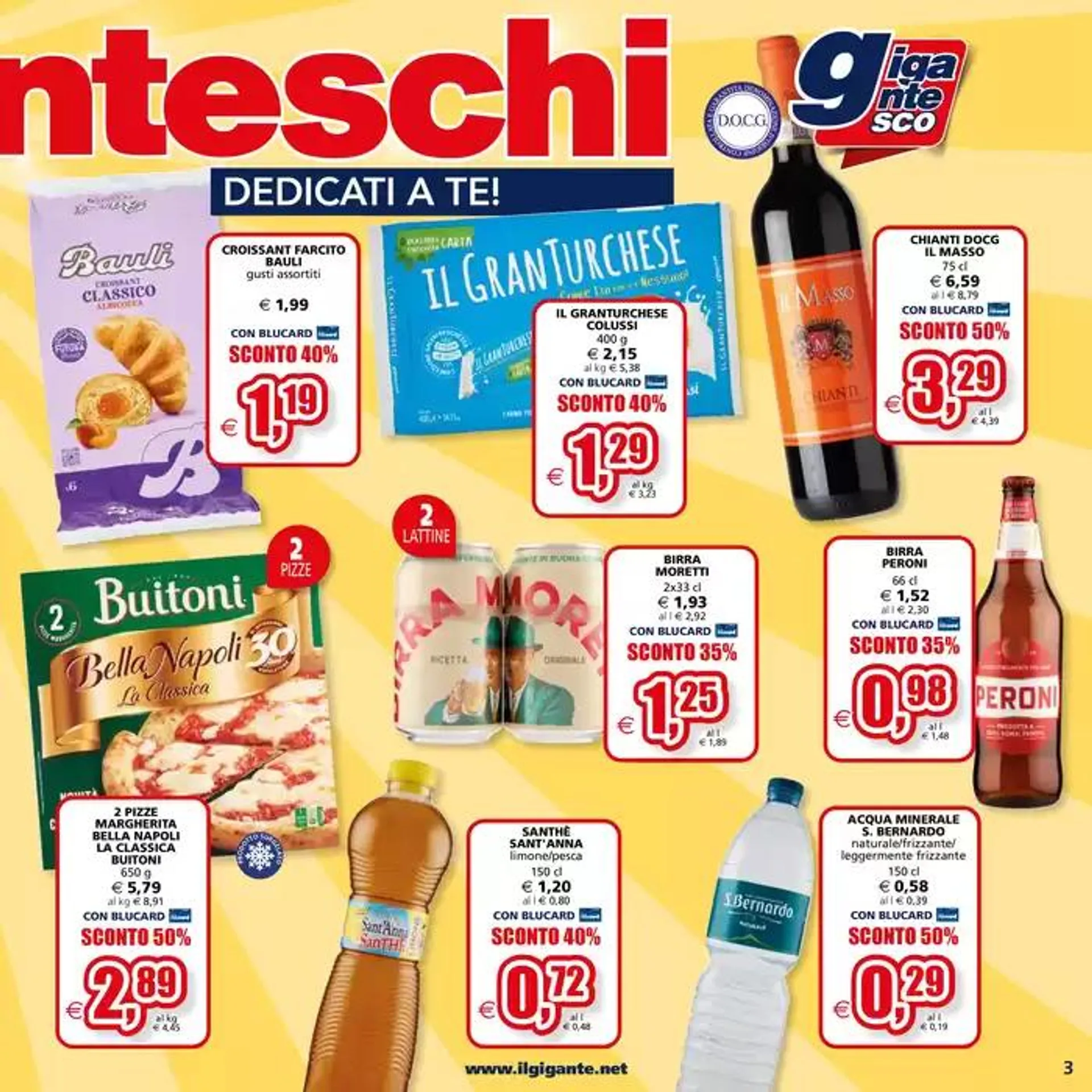 Sconti giganteschi da 3 ottobre a 16 ottobre di 2024 - Pagina del volantino 3