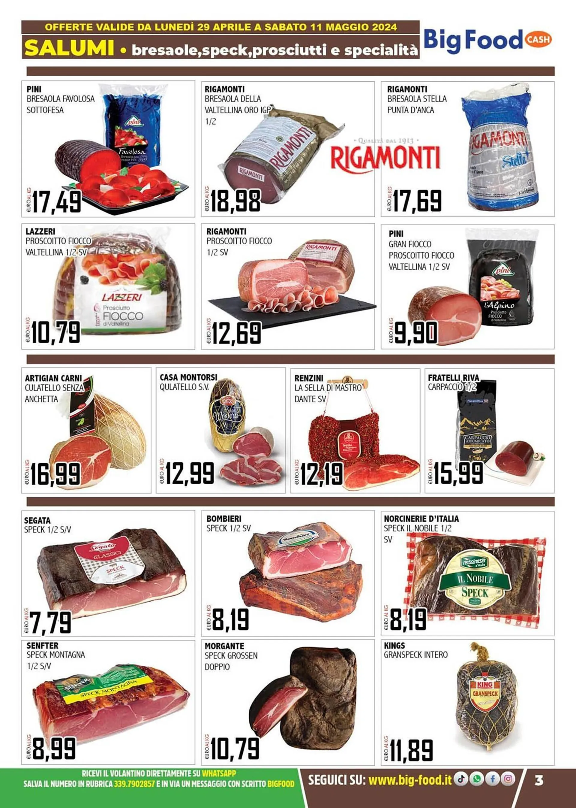 Volantino Big Food da 29 aprile a 11 maggio di 2024 - Pagina del volantino 3