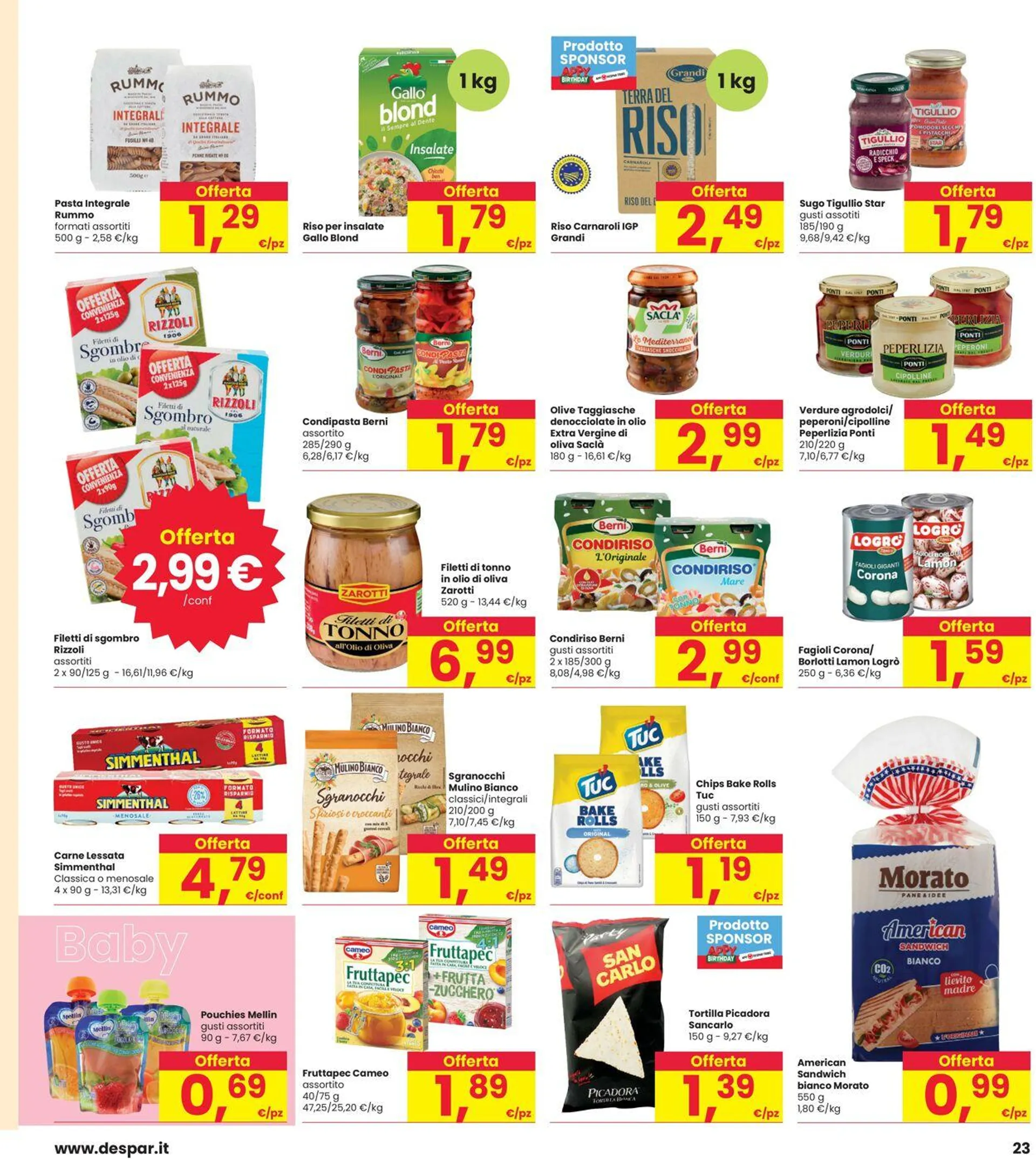 Interspar Volantino attuale da 5 giugno a 14 giugno di 2025 - Pagina del volantino 23