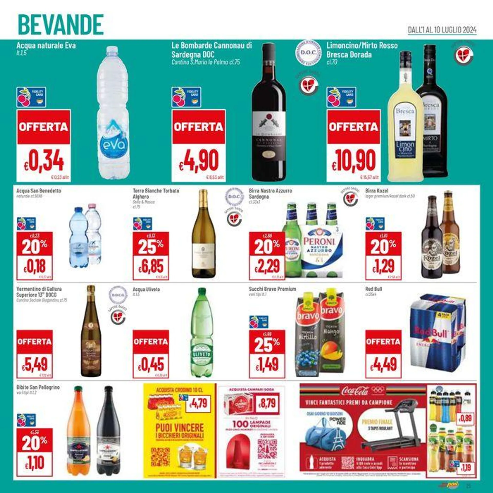 L'estate della convenienza sconti al 40% da 1 luglio a 10 luglio di 2024 - Pagina del volantino 25