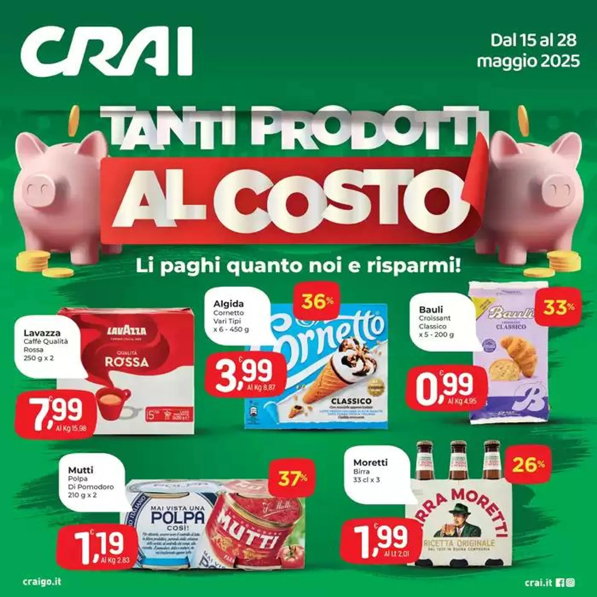 Tanti prodotti al costo - 1