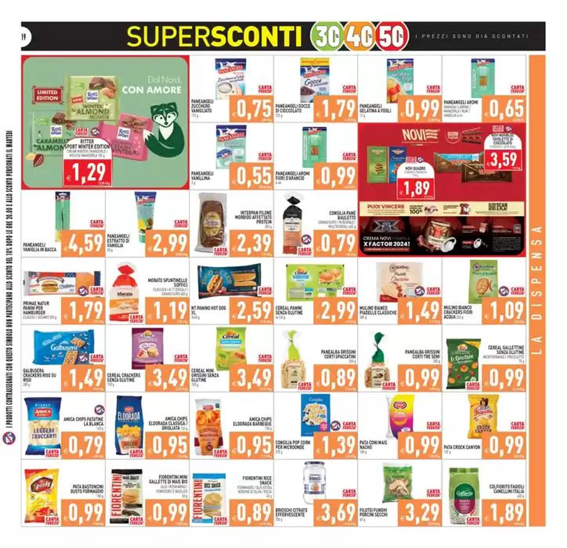 Super sconti 30 40 50% da 23 ottobre a 31 ottobre di 2024 - Pagina del volantino 19