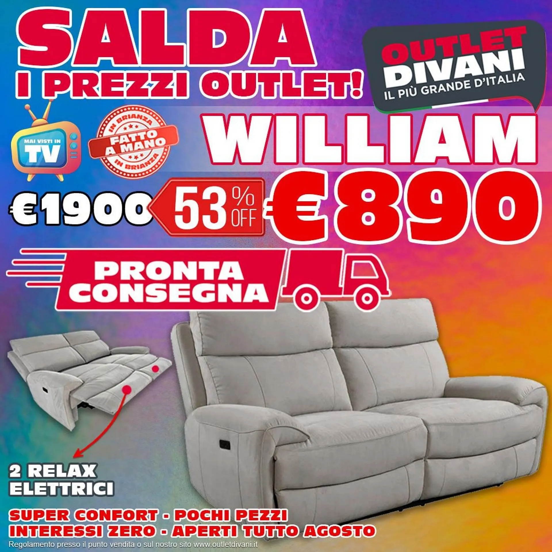 Volantino Outlet Divani - 3