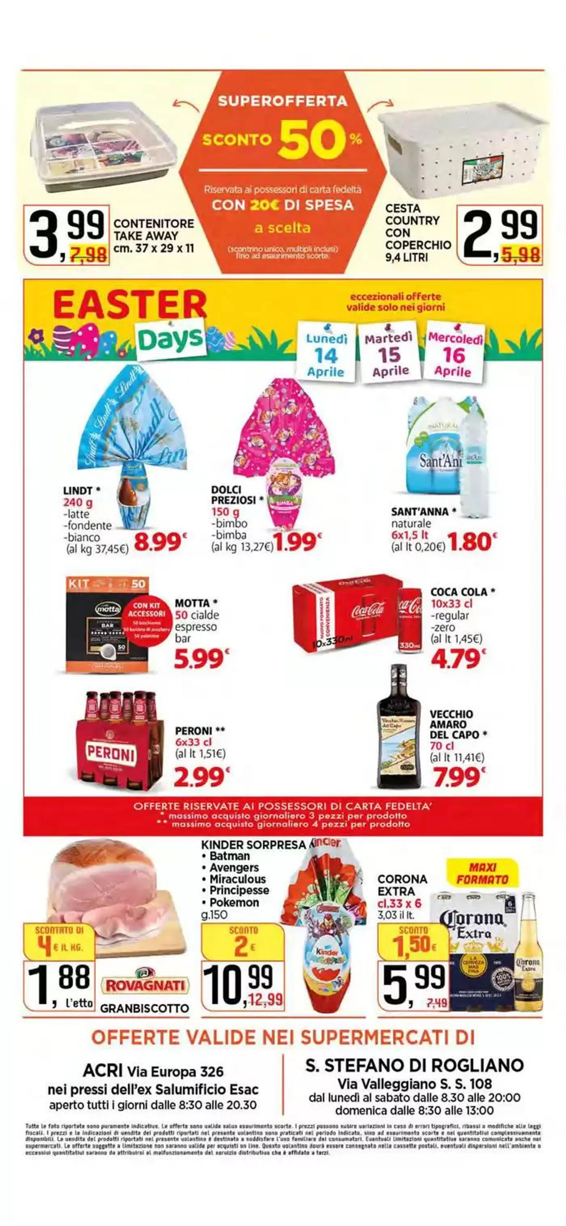 Offerte dal 10 al 19 aprile da 10 aprile a 19 aprile di 2025 - Pagina del volantino 22