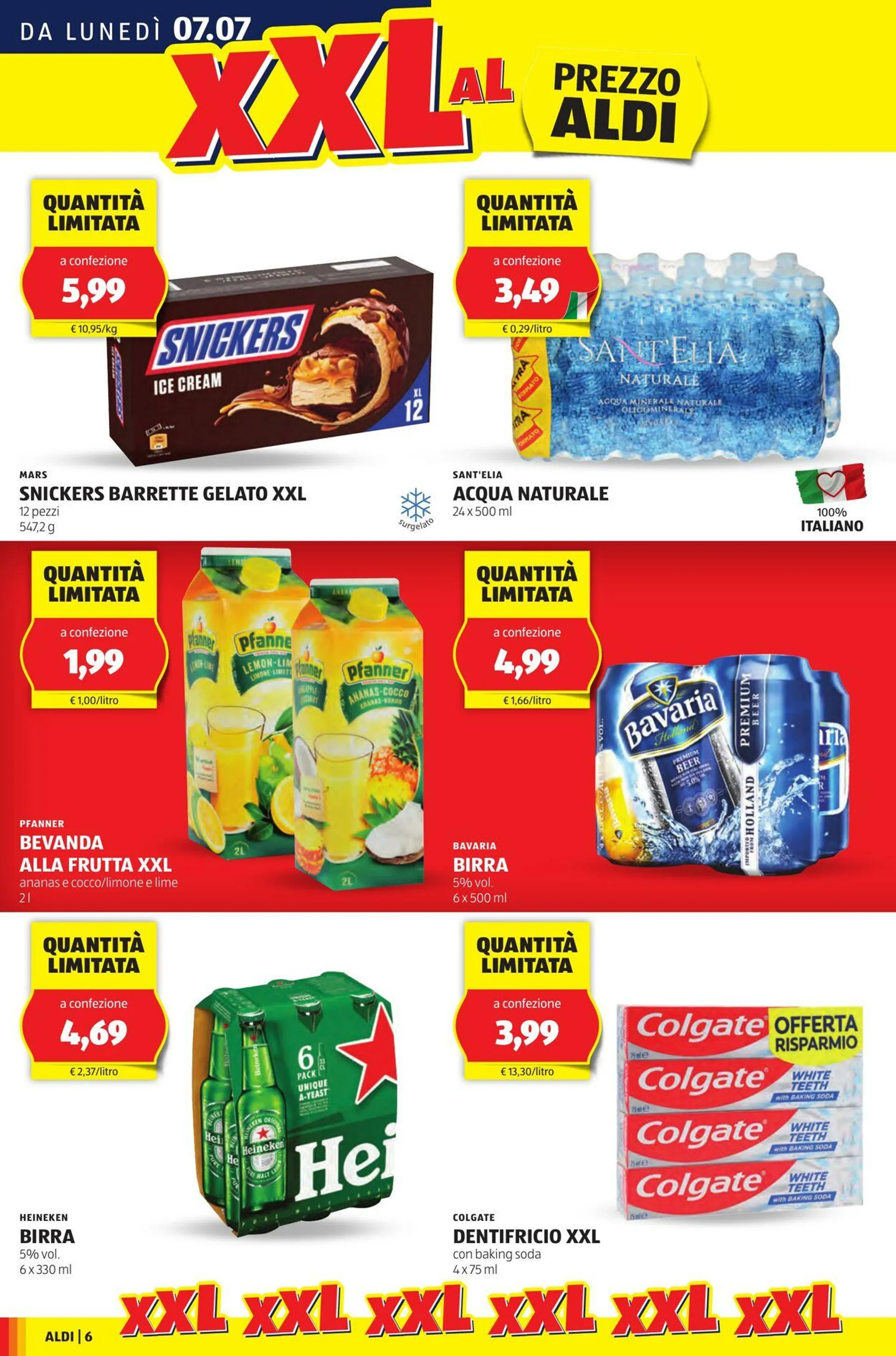 Aldi Volantino attuale da 7 luglio a 13 luglio di 2025 - Pagina del volantino 6