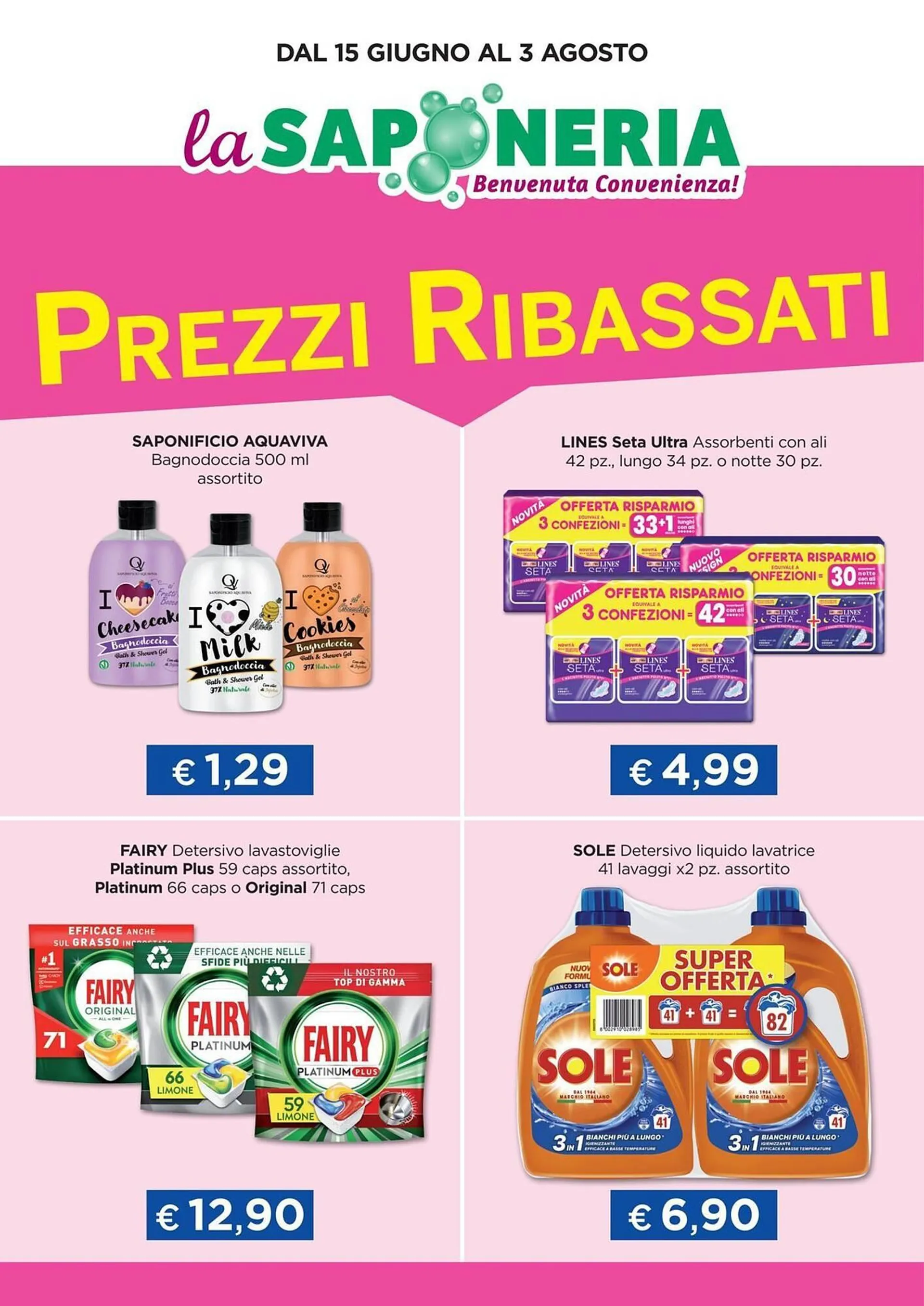 Volantino La Saponeria - 1