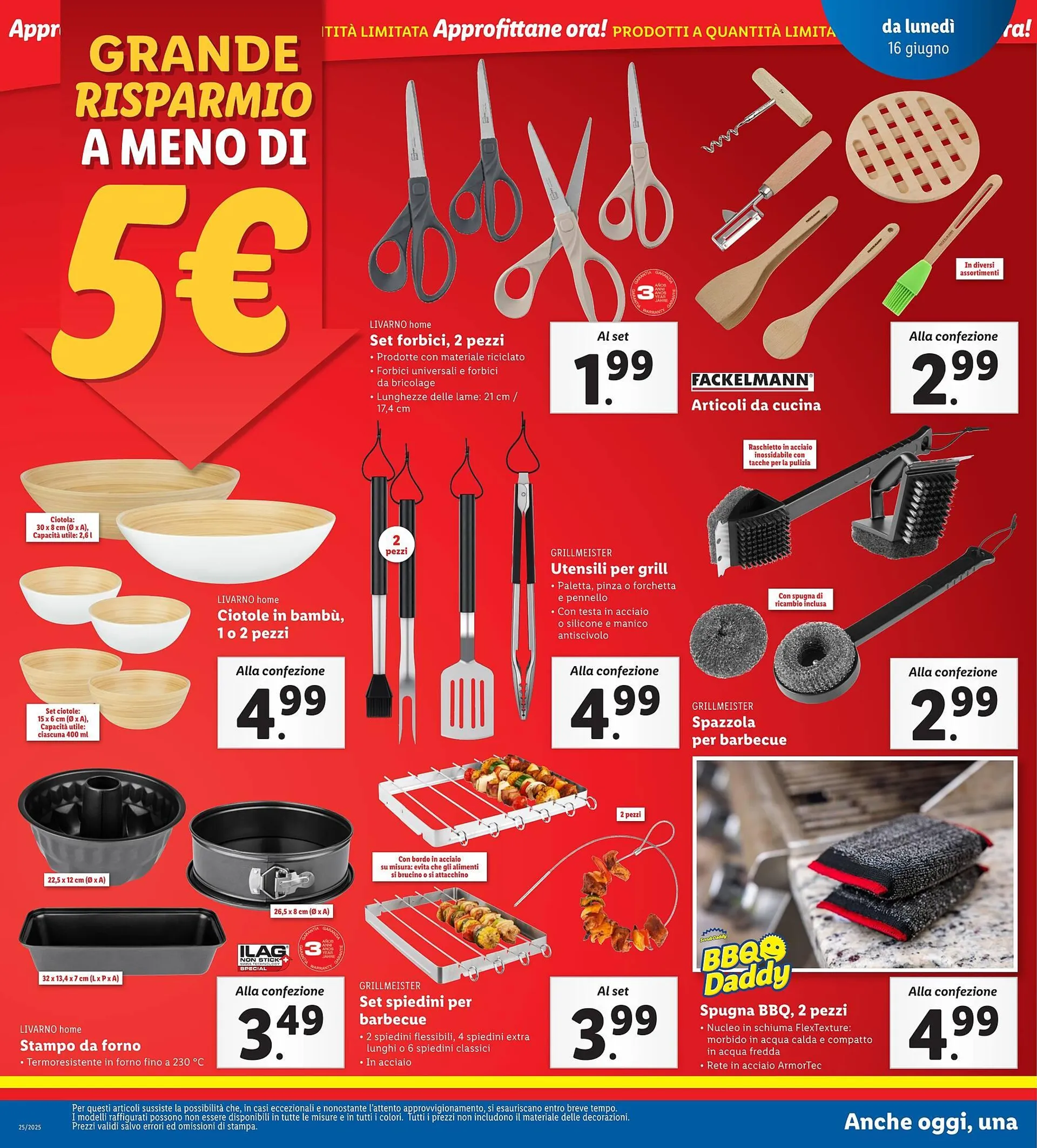 Volantino Lidl da 16 giugno a 22 giugno di 2025 - Pagina del volantino 26