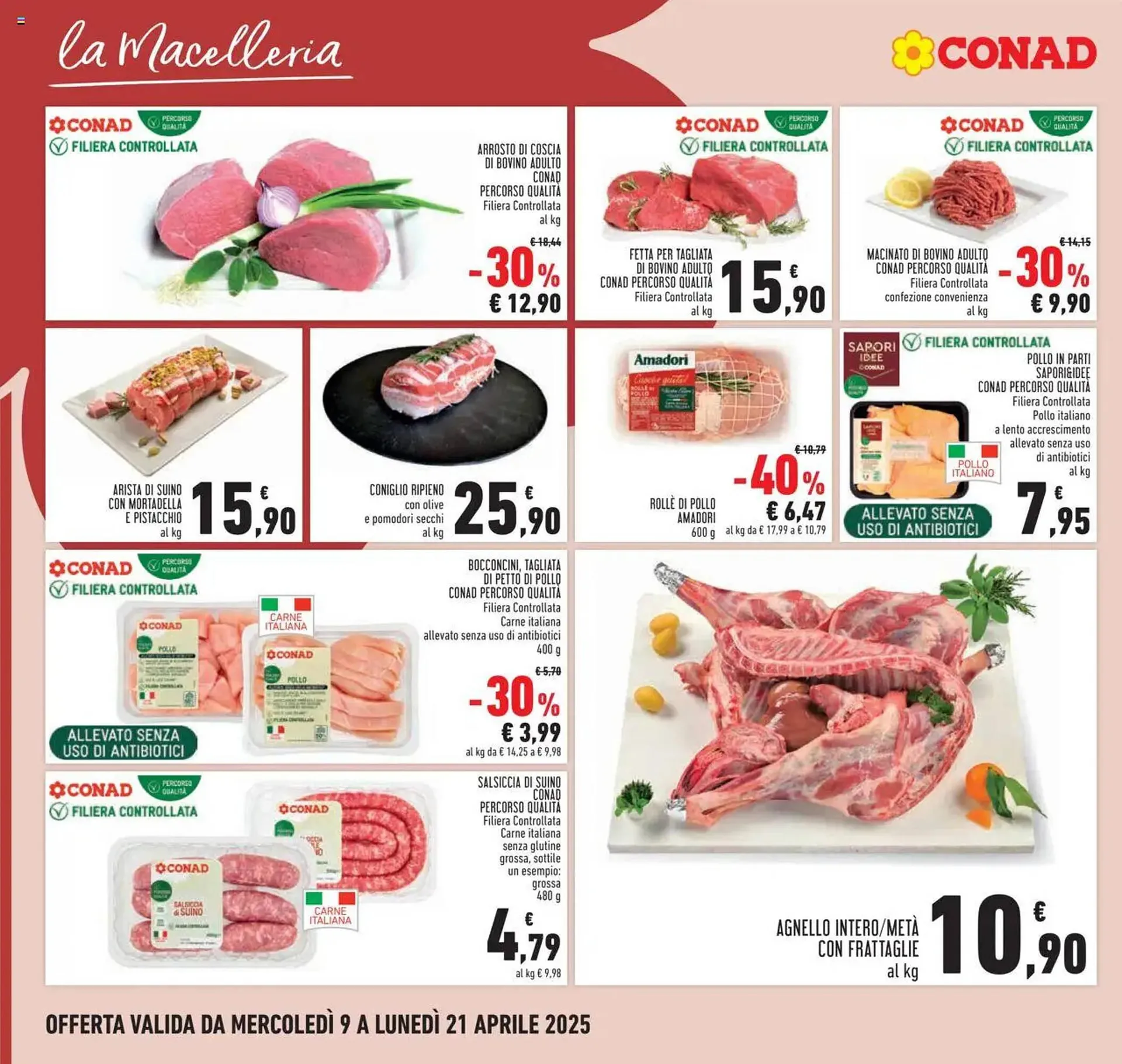 Volantino Conad da 9 aprile a 21 aprile di 2025 - Pagina del volantino 10