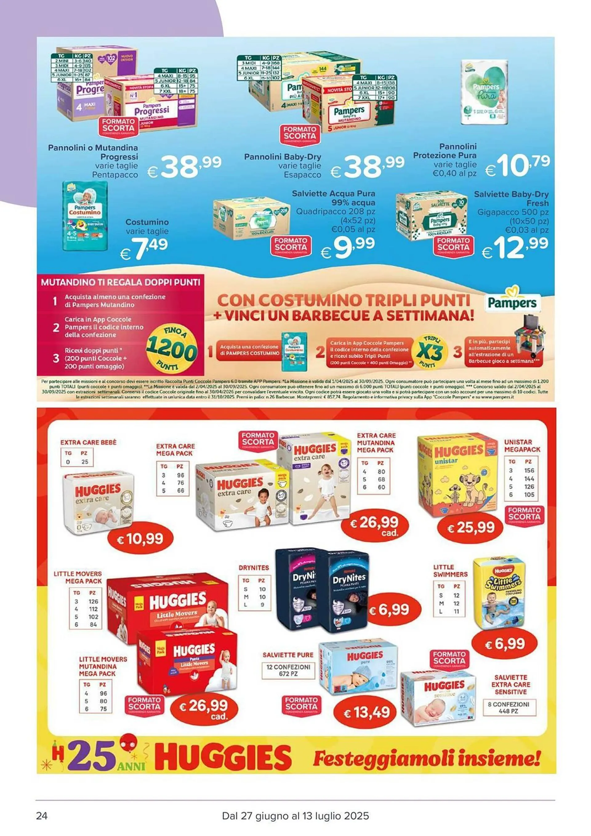 Volantino Io Bimbo da 27 giugno a 13 luglio di 2025 - Pagina del volantino 24