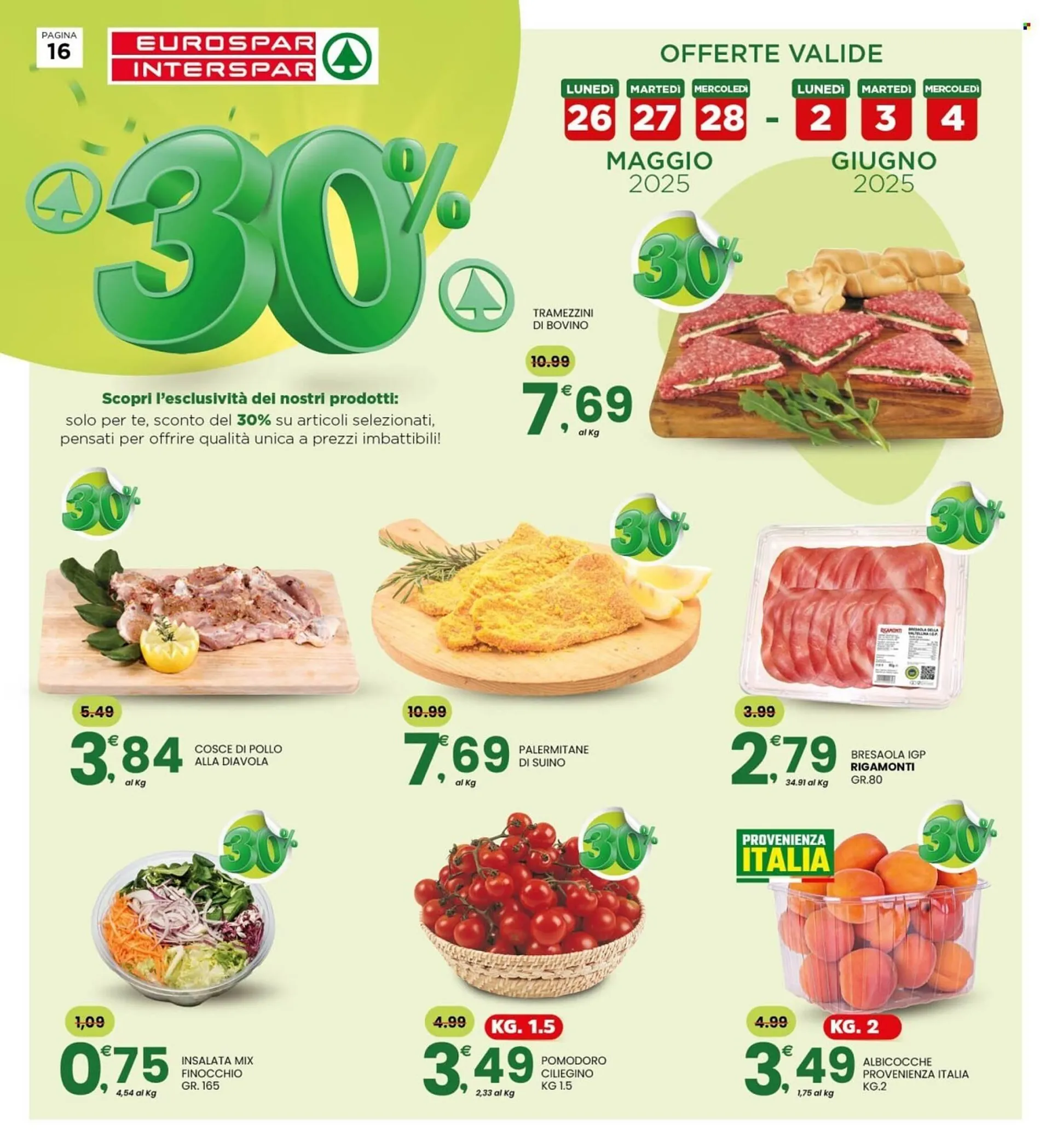 Volantino Eurospar da 26 maggio a 5 giugno di 2025 - Pagina del volantino 16