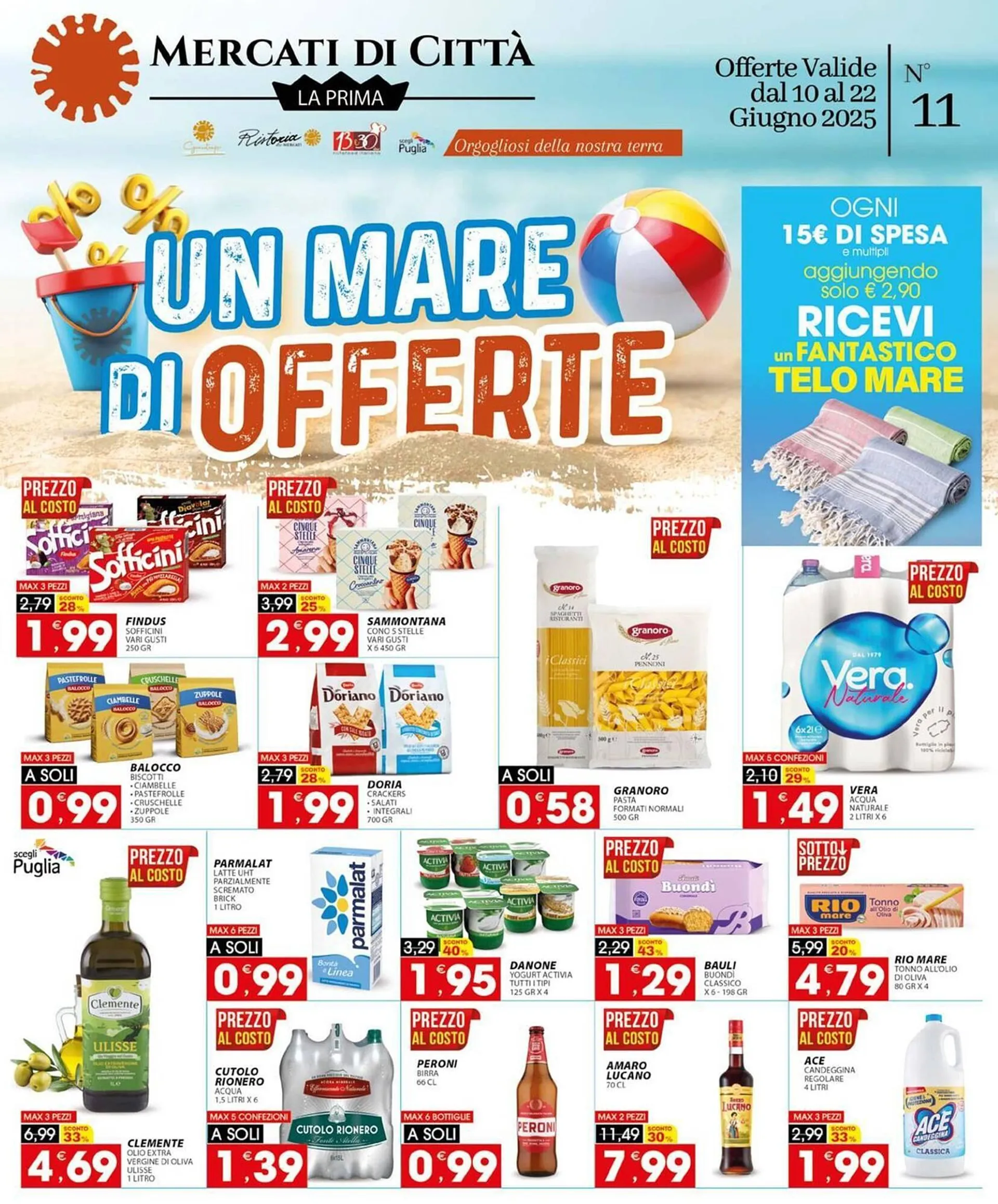 Volantino Mercati di Città La Prima - 1