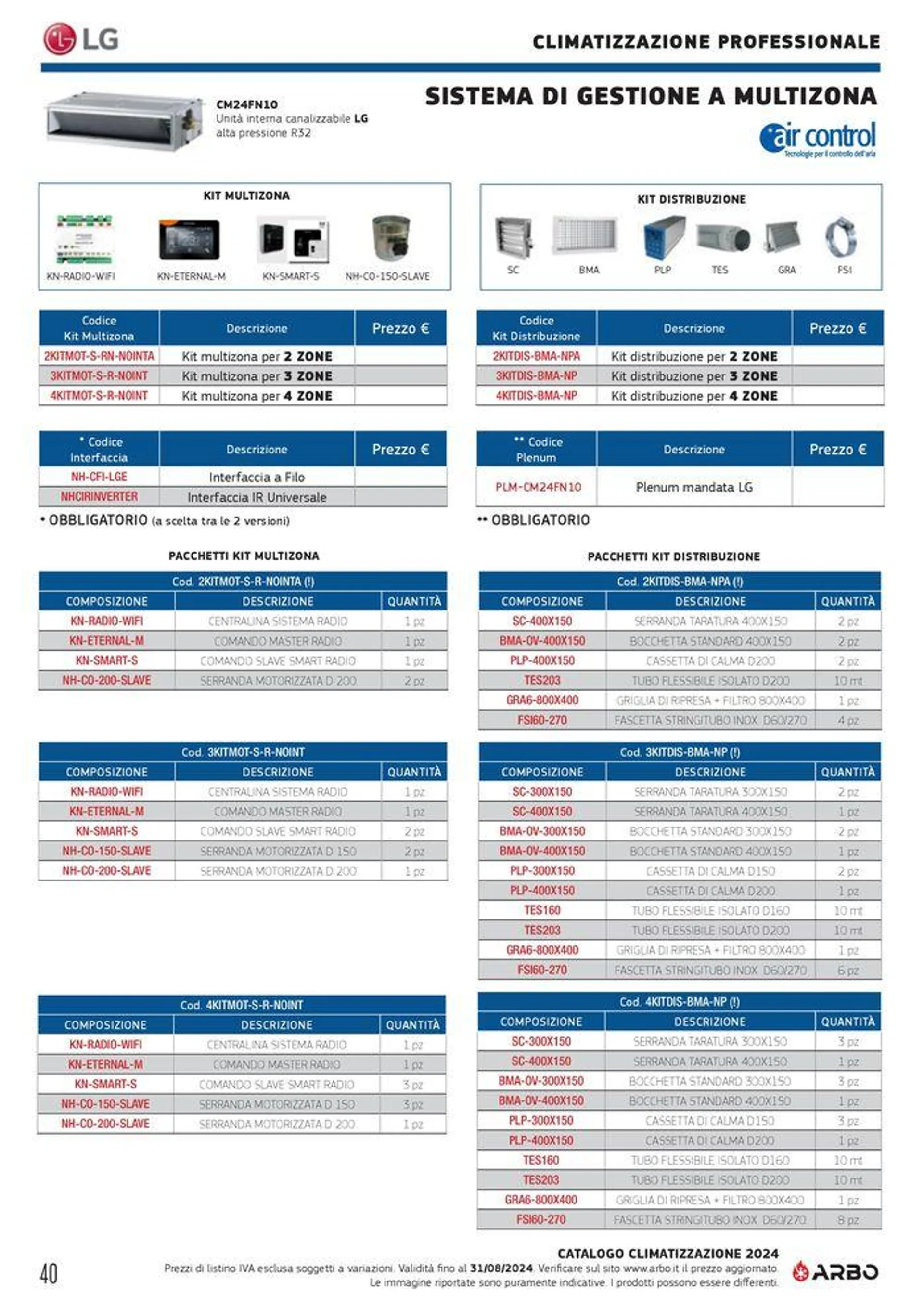 Catalogo climatizzazione 2024 - 40