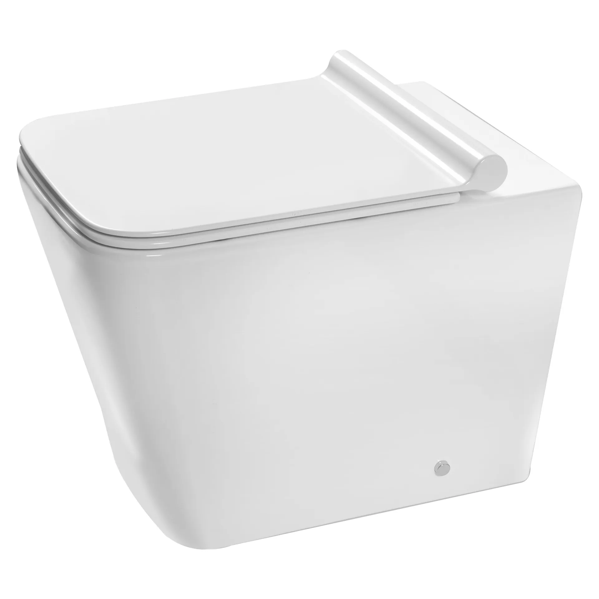 Sedile wc serie lilia in abs bianco cerniere in acciaio