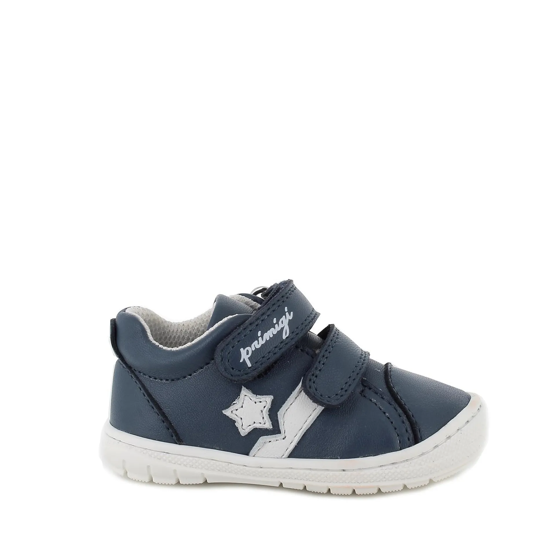 Scarpe in pelle da bambino navy