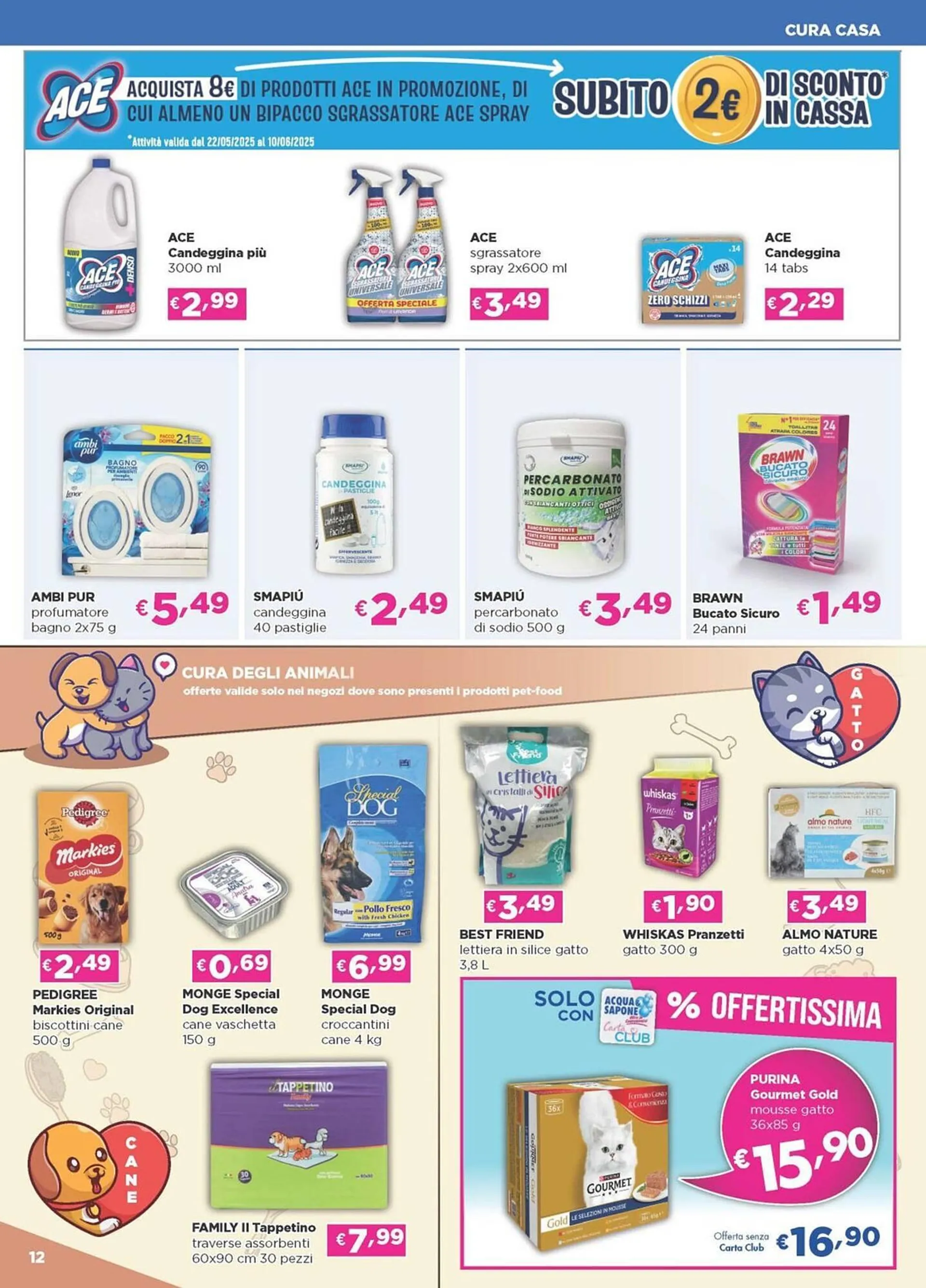Volantino Acqua & Sapone da 19 maggio a 10 giugno di 2025 - Pagina del volantino 12