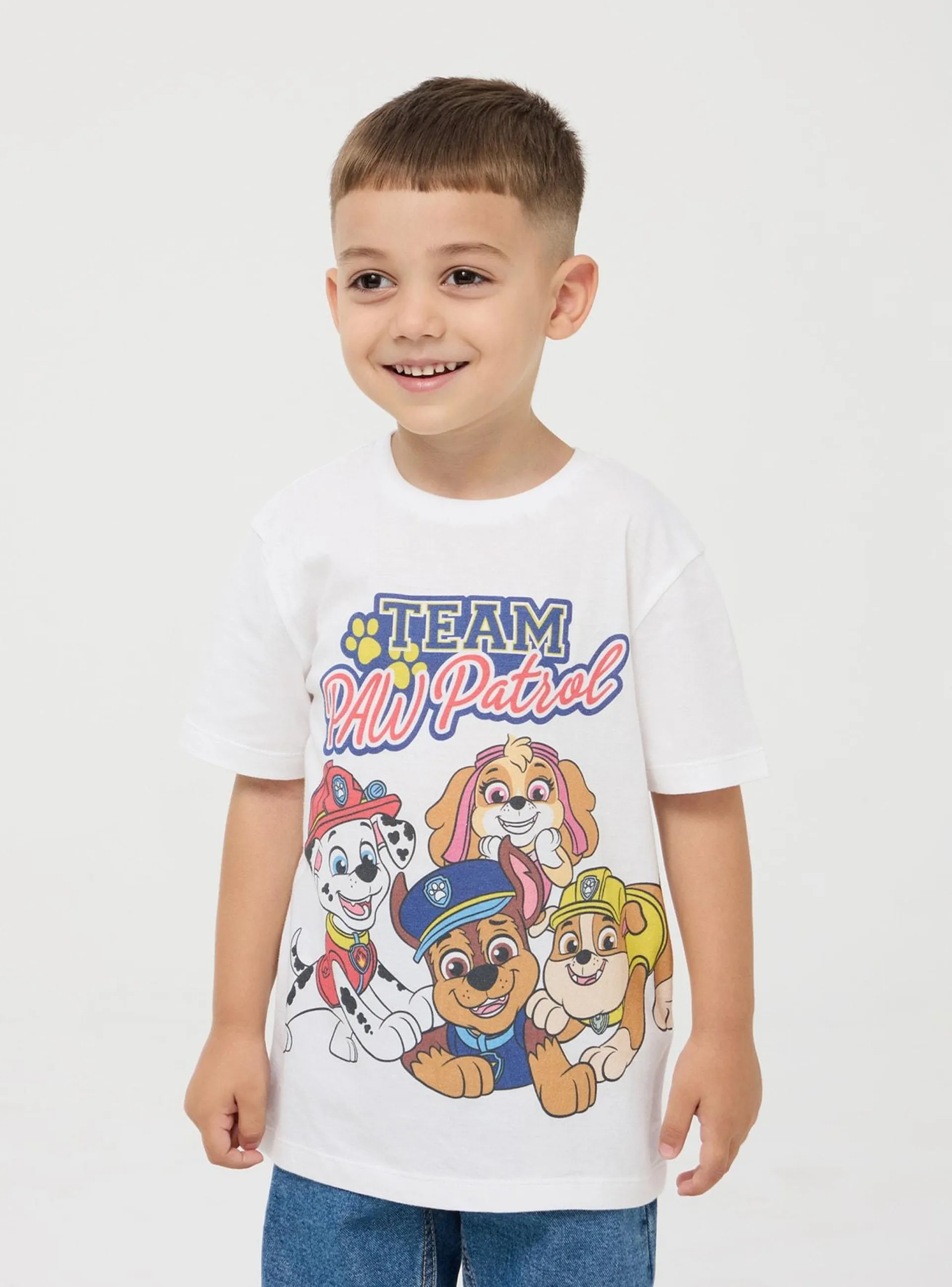 T-shirt con stampa Paw Patrol® Bianco ottico