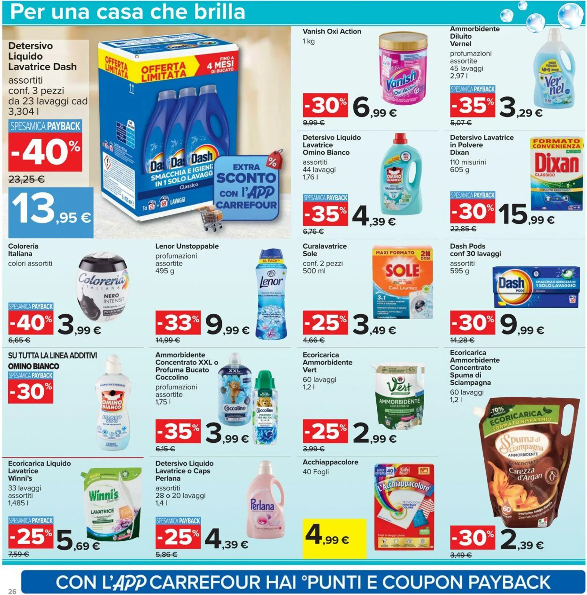 Carrefour Volantino attuale da 12 giugno a 25 giugno di 2025 - Pagina del volantino 26