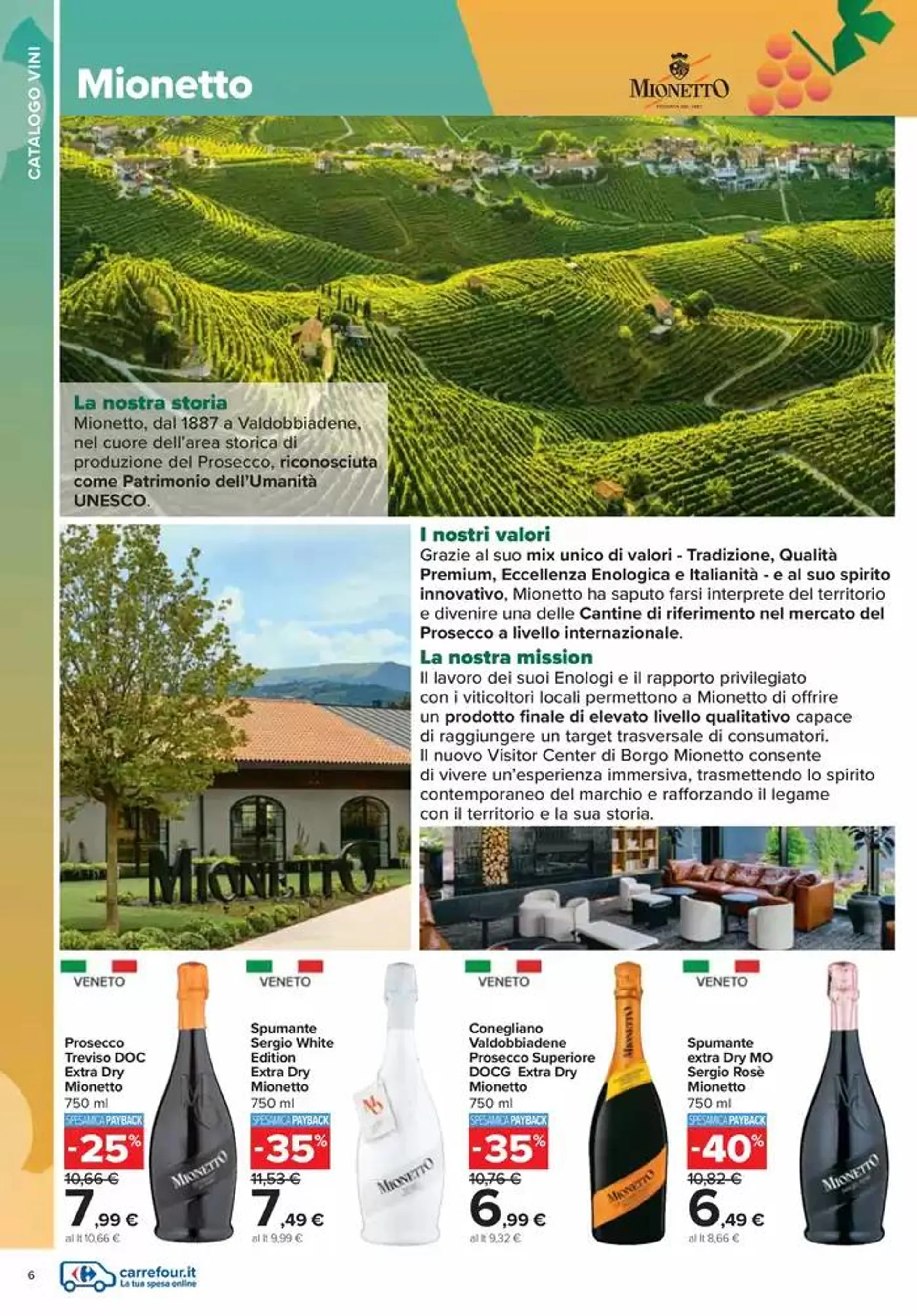 Catalogo vini  da 7 ottobre a 10 novembre di 2024 - Pagina del volantino 6