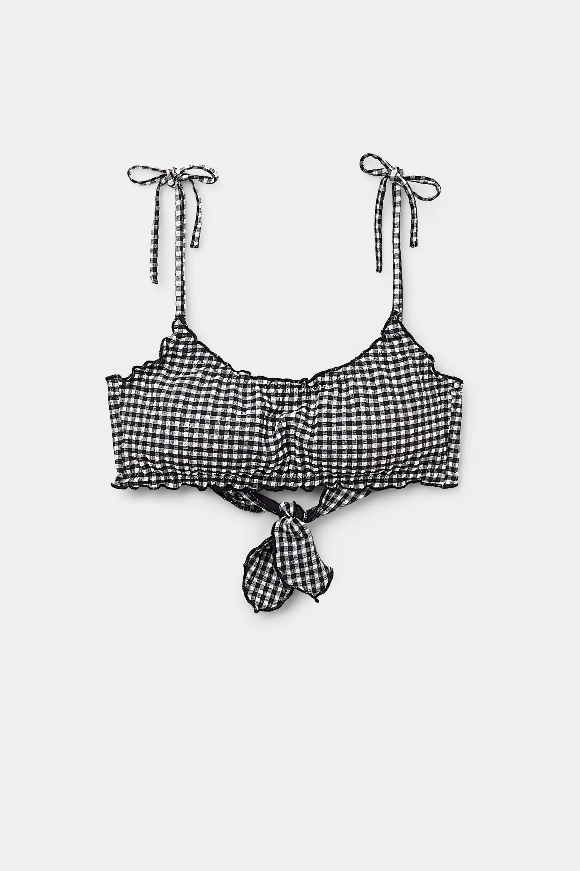 Bikini Brassiere Imbottitura Estraibile Basic Vichy