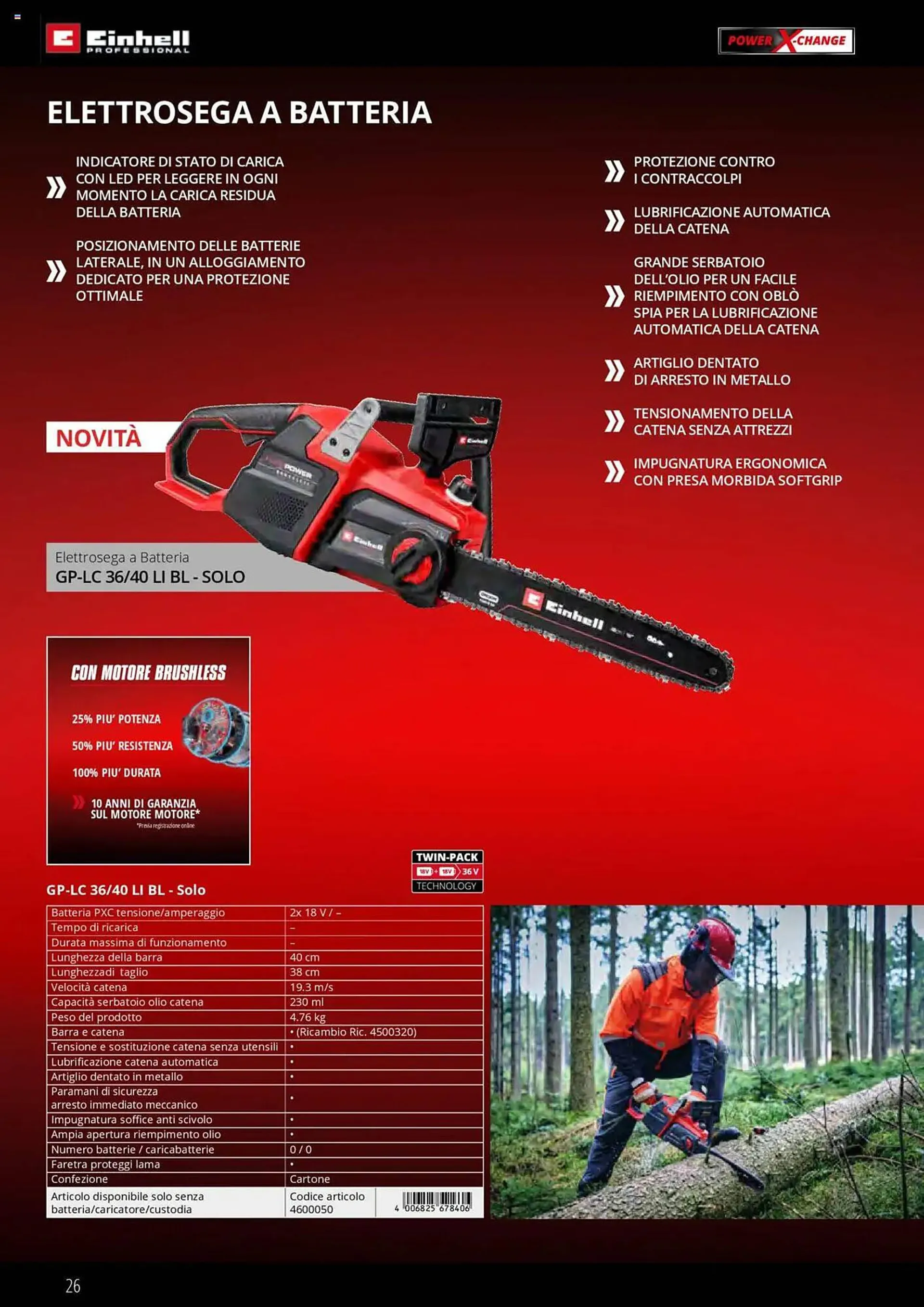 Volantino Einhell da 1 febbraio a 31 dicembre di 2025 - Pagina del volantino 26