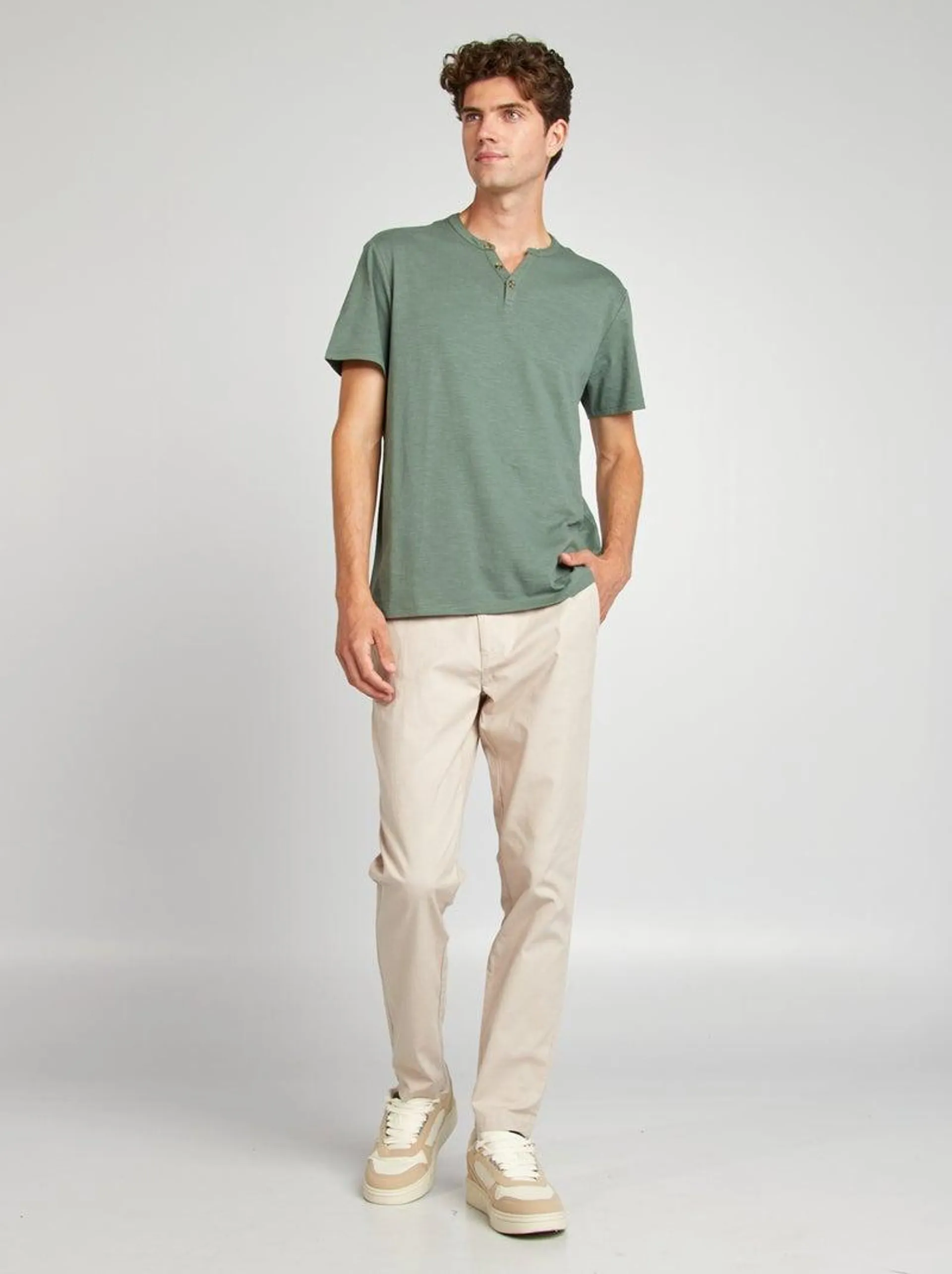 Pantaloni chino - beige