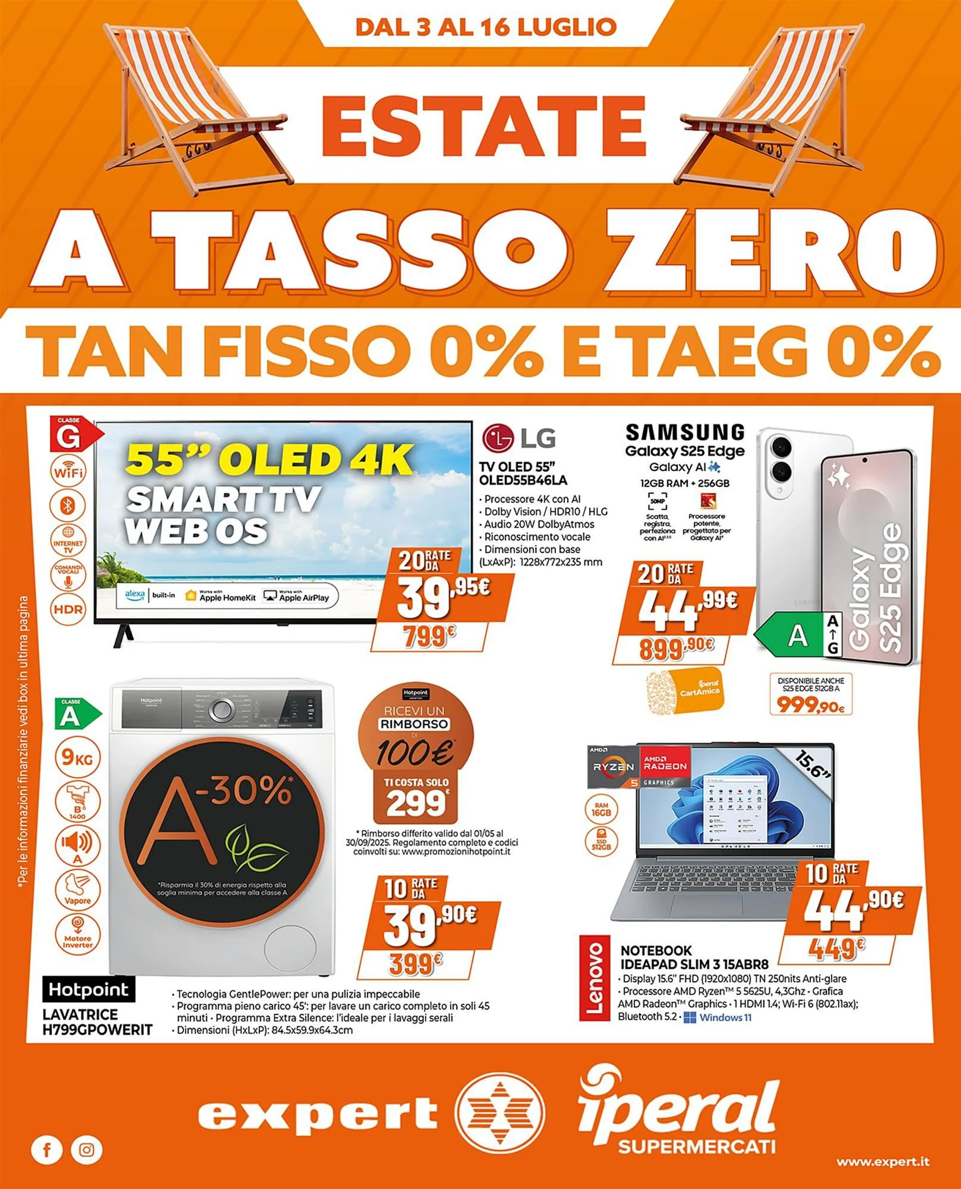 Volantino Iperal da 3 luglio a 16 luglio di 2025 - Pagina del volantino 1