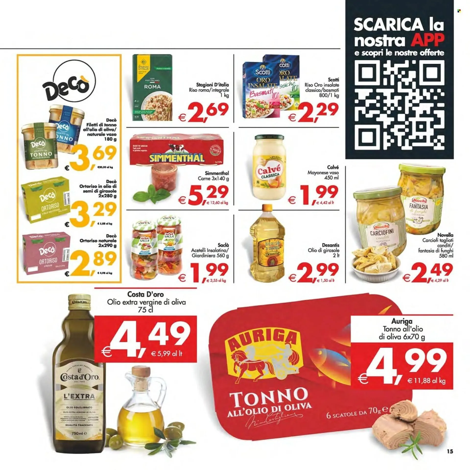 Volantino Deco Supermercati da 13 giugno a 23 giugno di 2025 - Pagina del volantino 15
