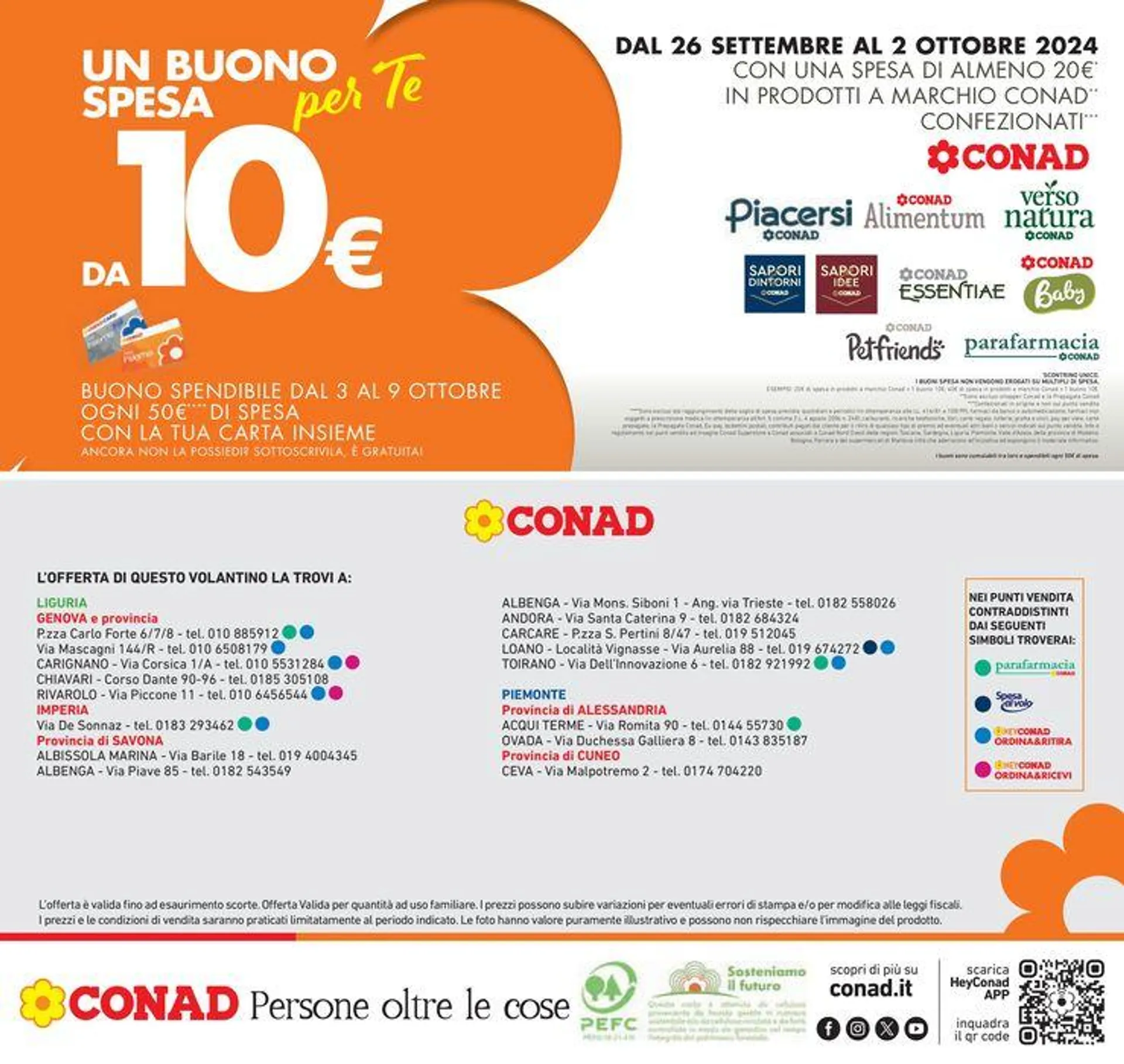 Speciale Conad da 19 settembre a 2 ottobre di 2024 - Pagina del volantino 24