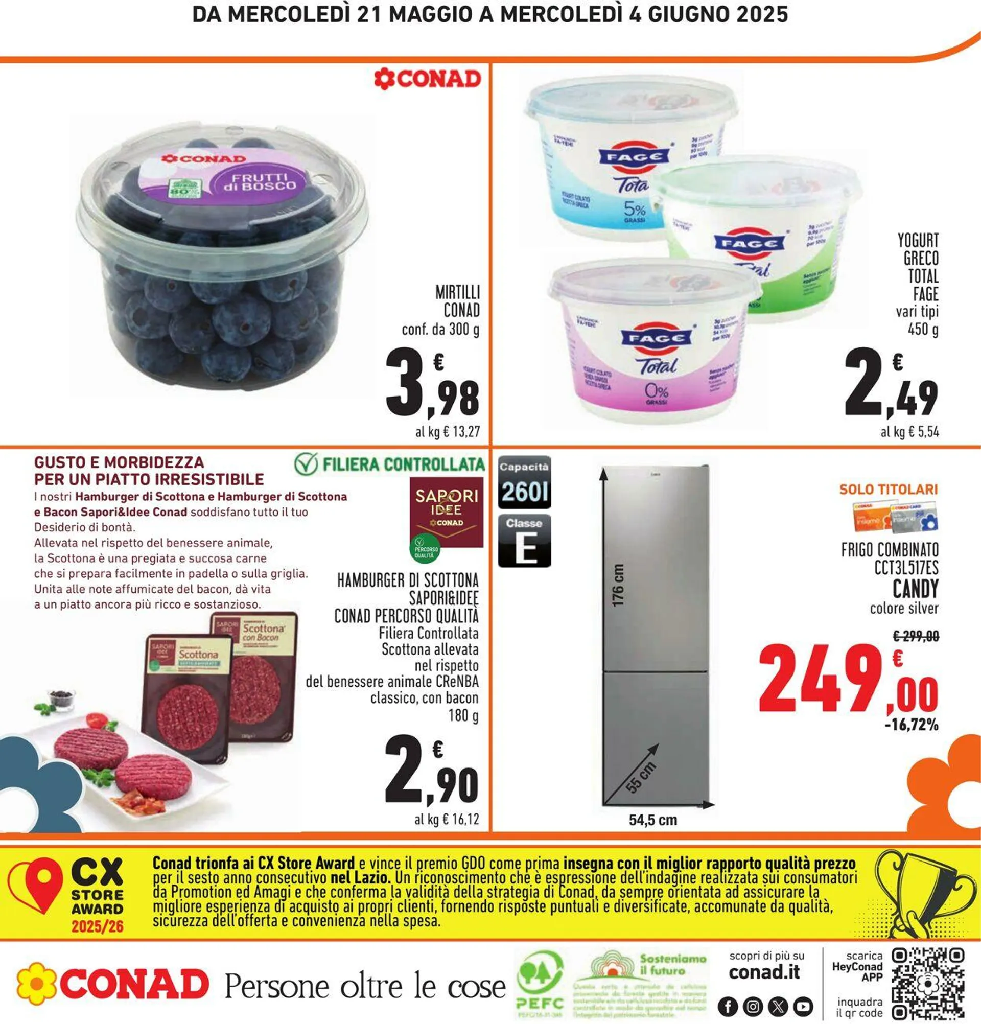 Conad - Spazio - Roma Volantino attuale da 21 maggio a 4 giugno di 2025 - Pagina del volantino 32