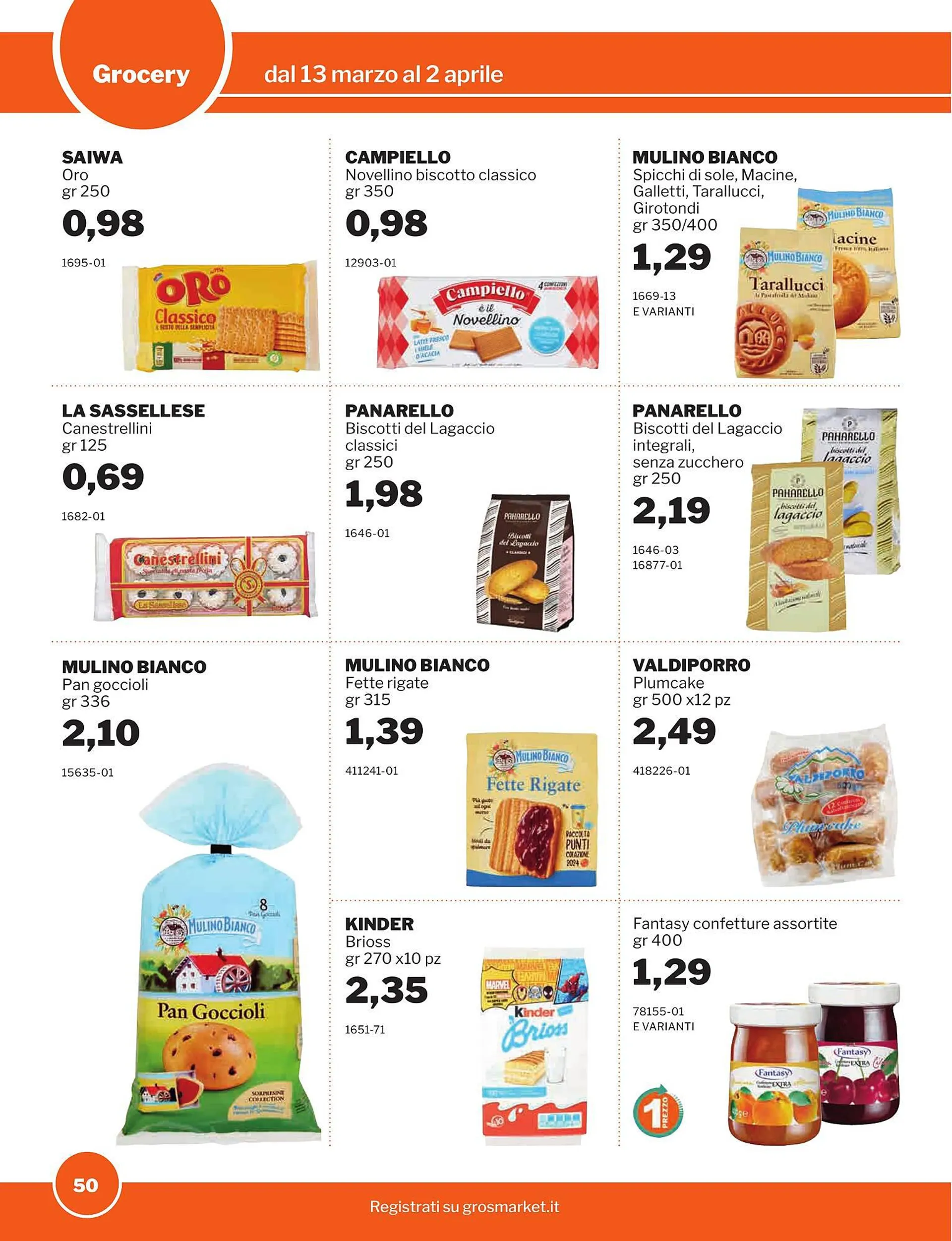 Volantino SoGeGross da 13 marzo a 1 agosto di 2024 - Pagina del volantino 50