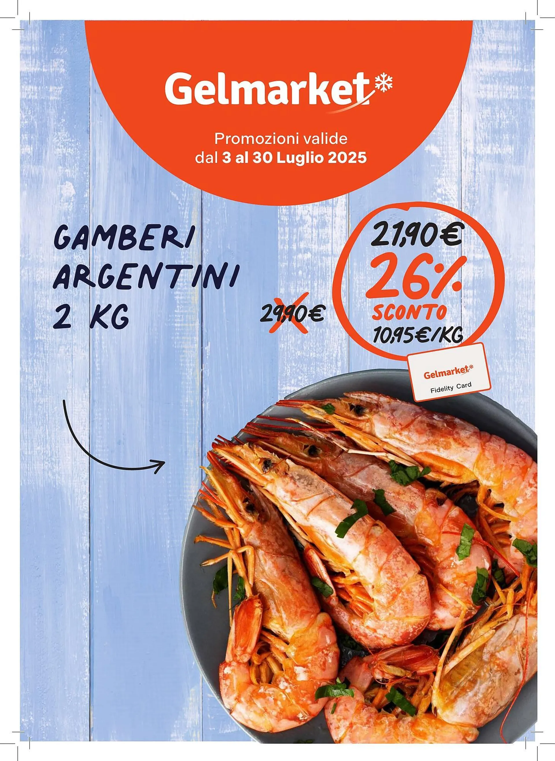 Volantino Gelmarket da 3 luglio a 30 luglio di 2025 - Pagina del volantino 1
