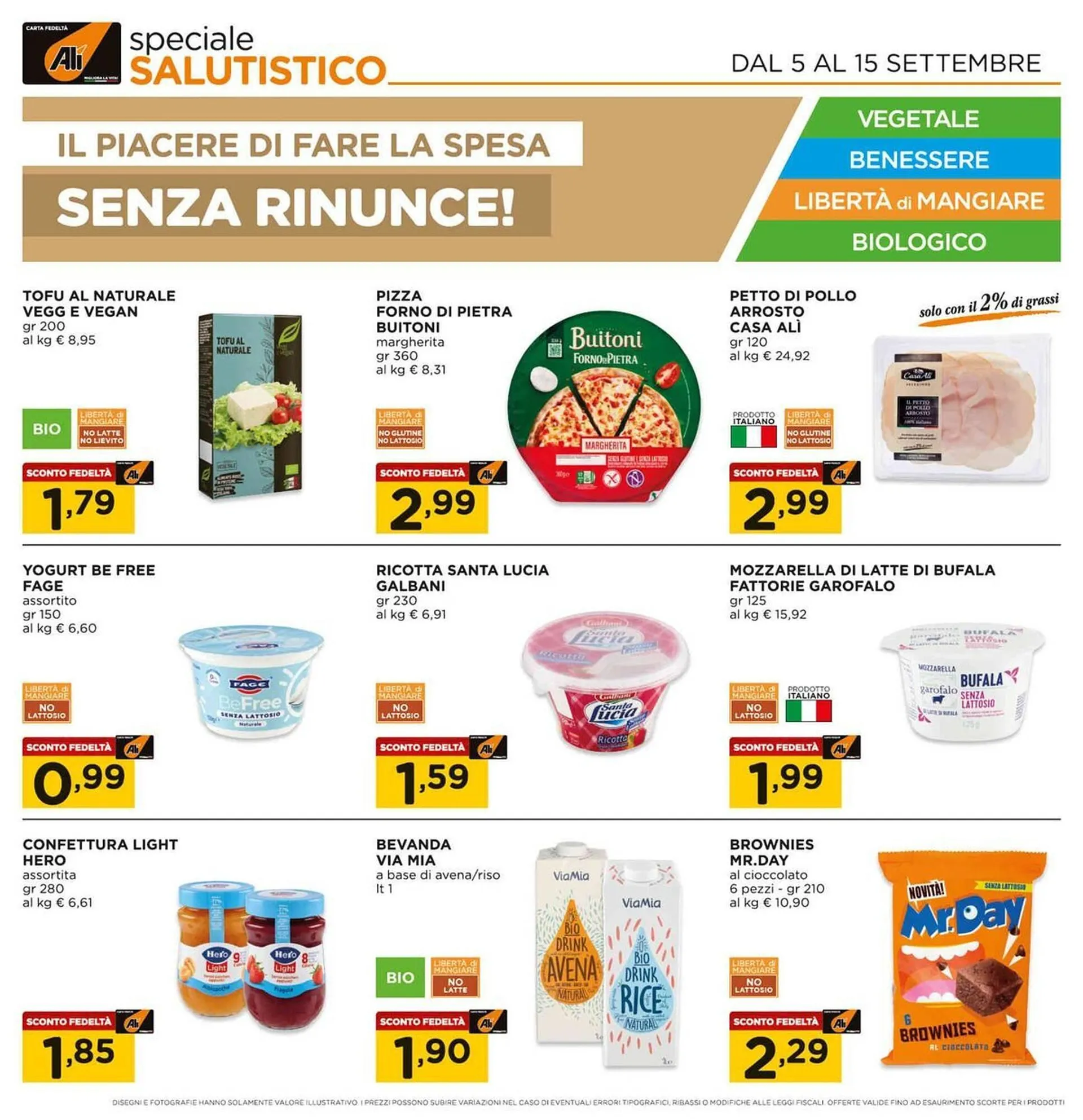 Volantino Alì Supermercati da 5 settembre a 14 settembre di 2024 - Pagina del volantino 14