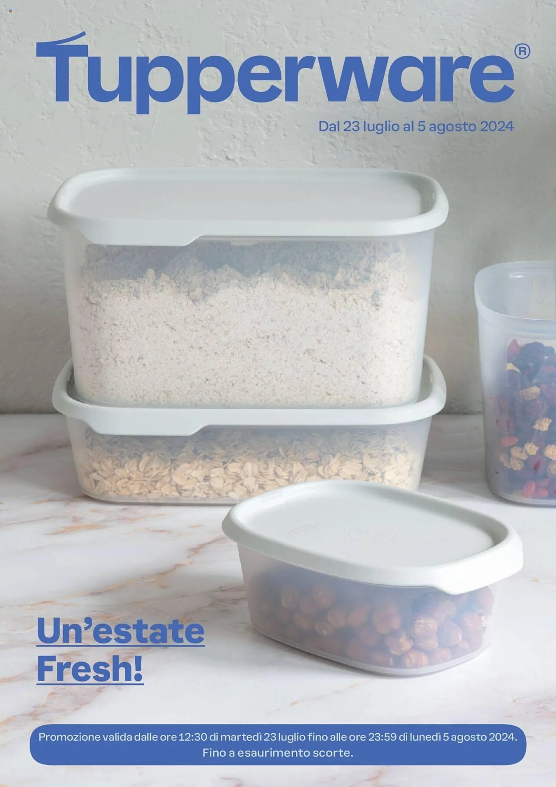 Volantino Tupperware da 23 luglio a 5 agosto di 2024 - Pagina del volantino 1