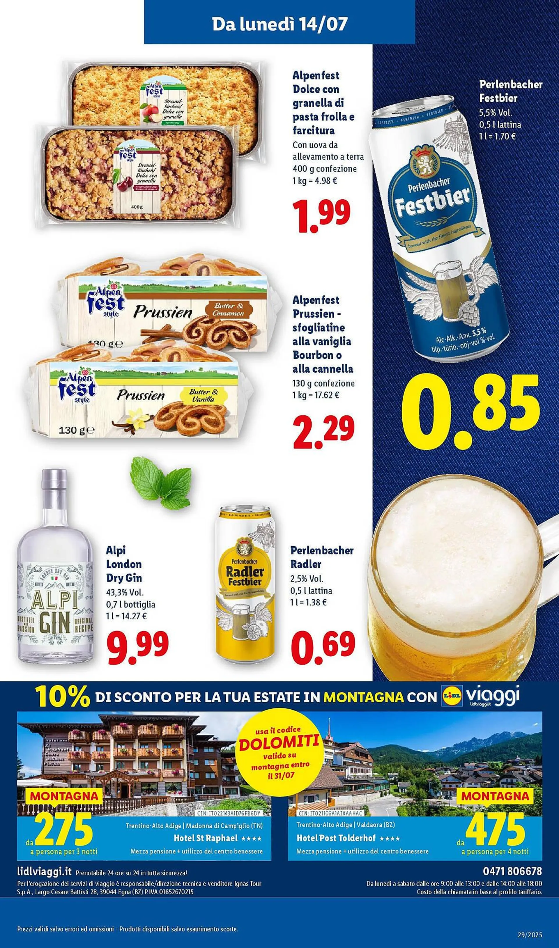 Volantino Lidl da 13 luglio a 20 luglio di 2025 - Pagina del volantino 19