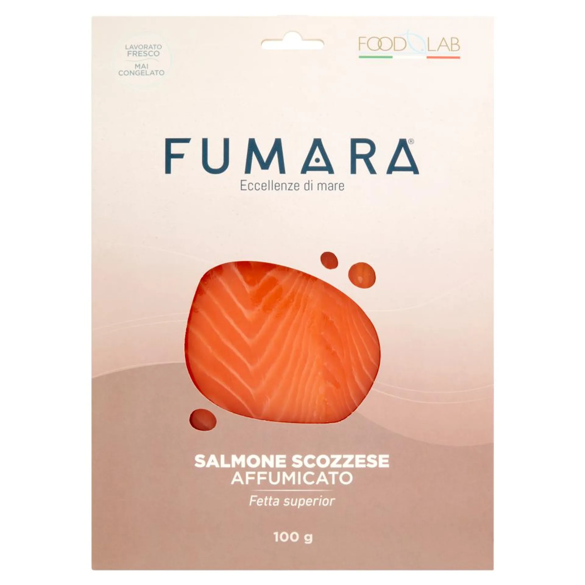 Fumara Salmone Scozzese Affumicato Fetta superior 100 g