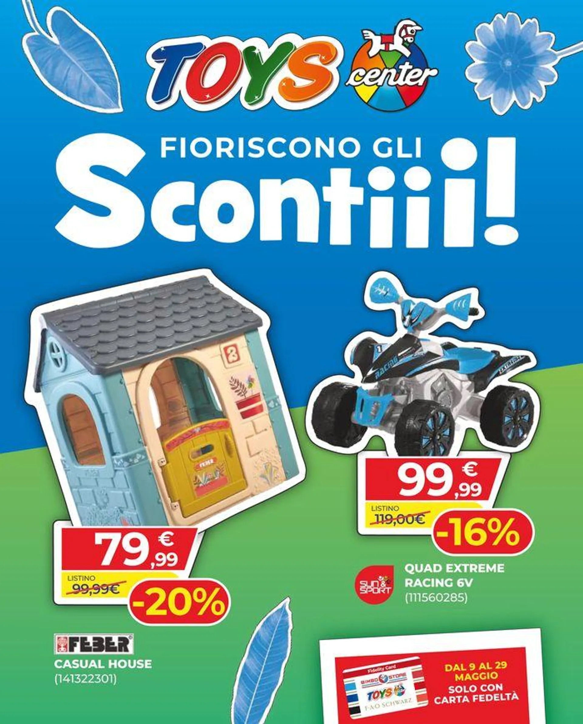 Fioriscono gli sconti - 1