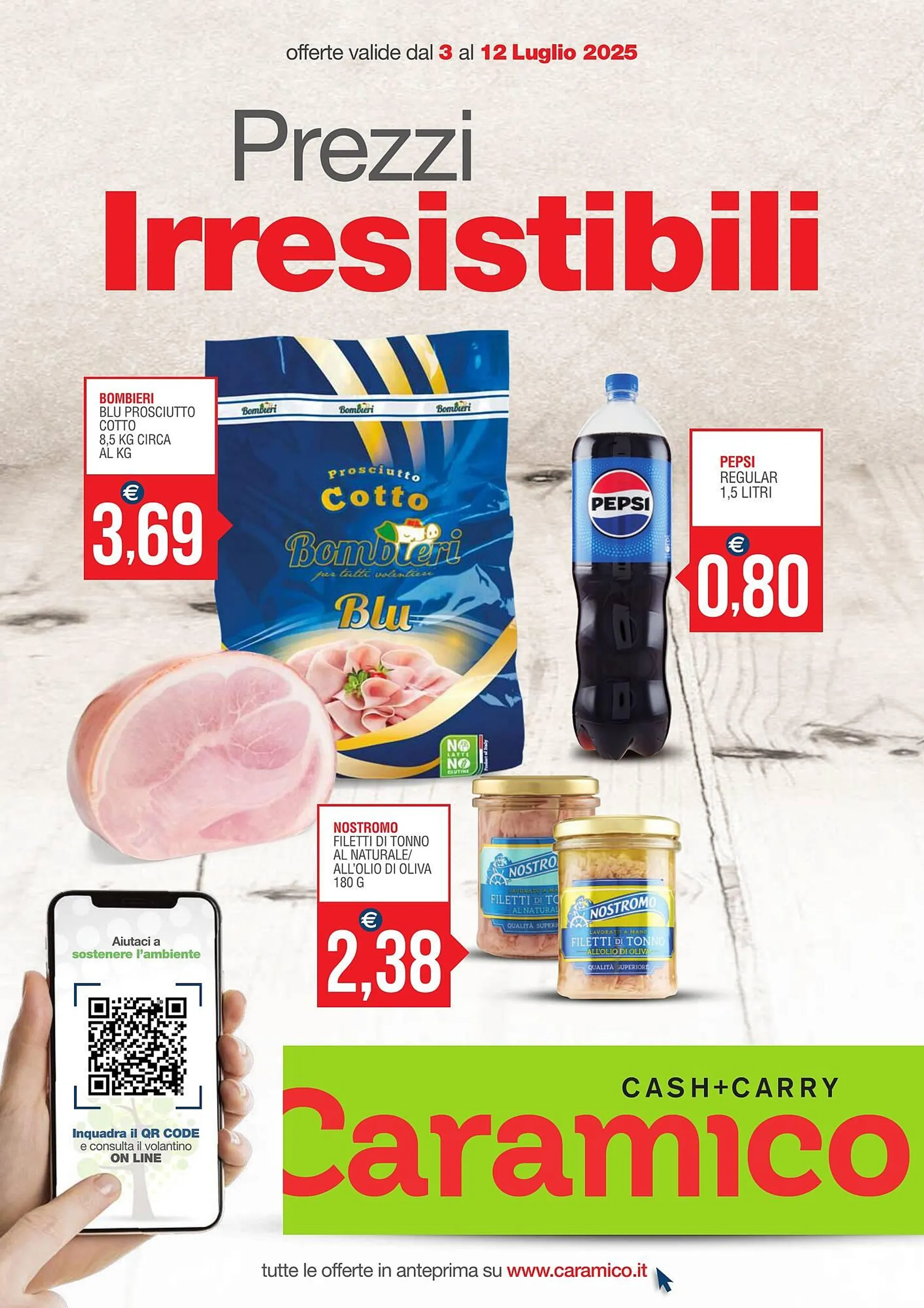 Volantino Caramico da 3 luglio a 12 luglio di 2025 - Pagina del volantino 1