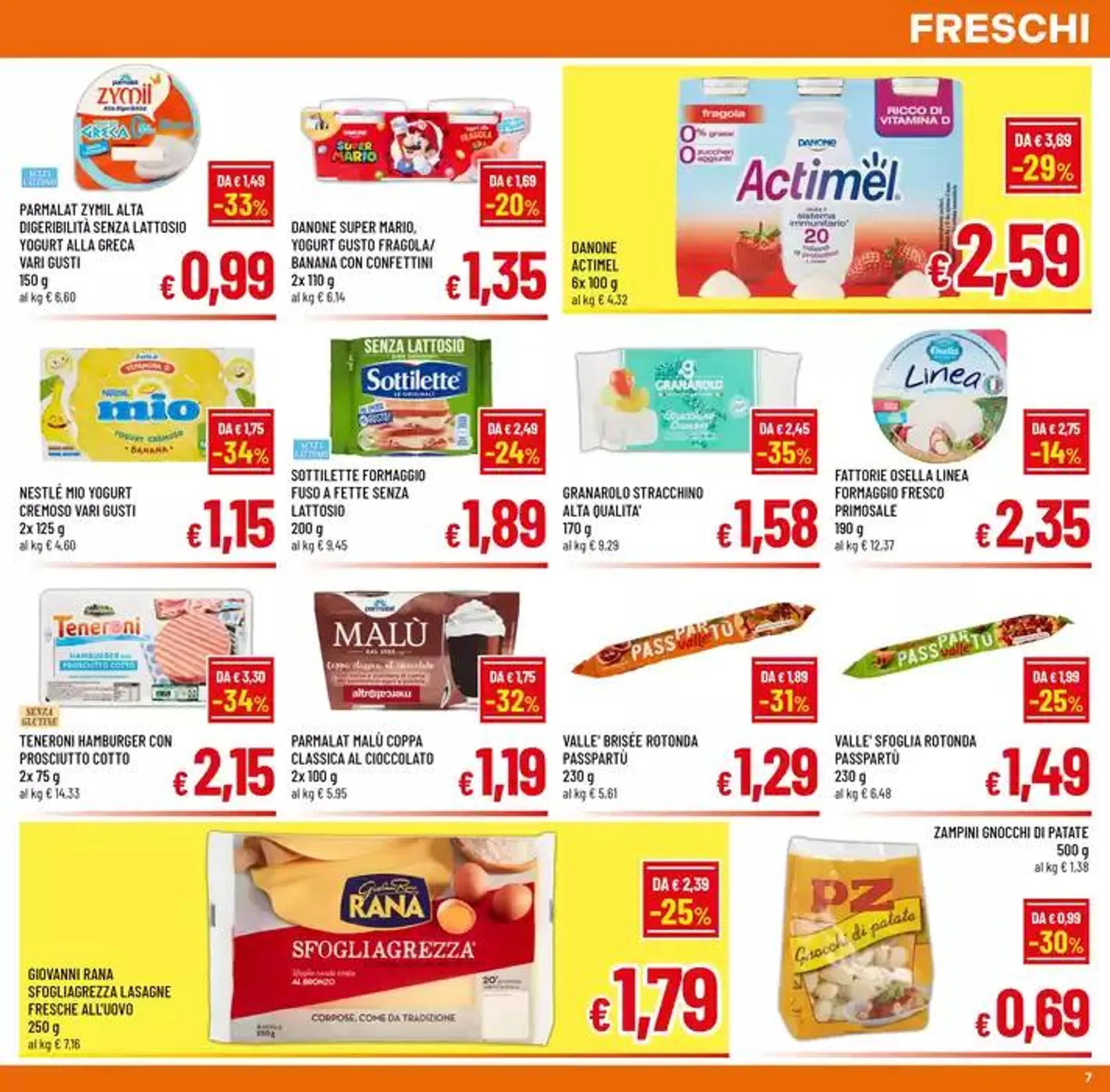 SCONTI FINO 50% da 22 aprile a 3 maggio di 2025 - Pagina del volantino 7
