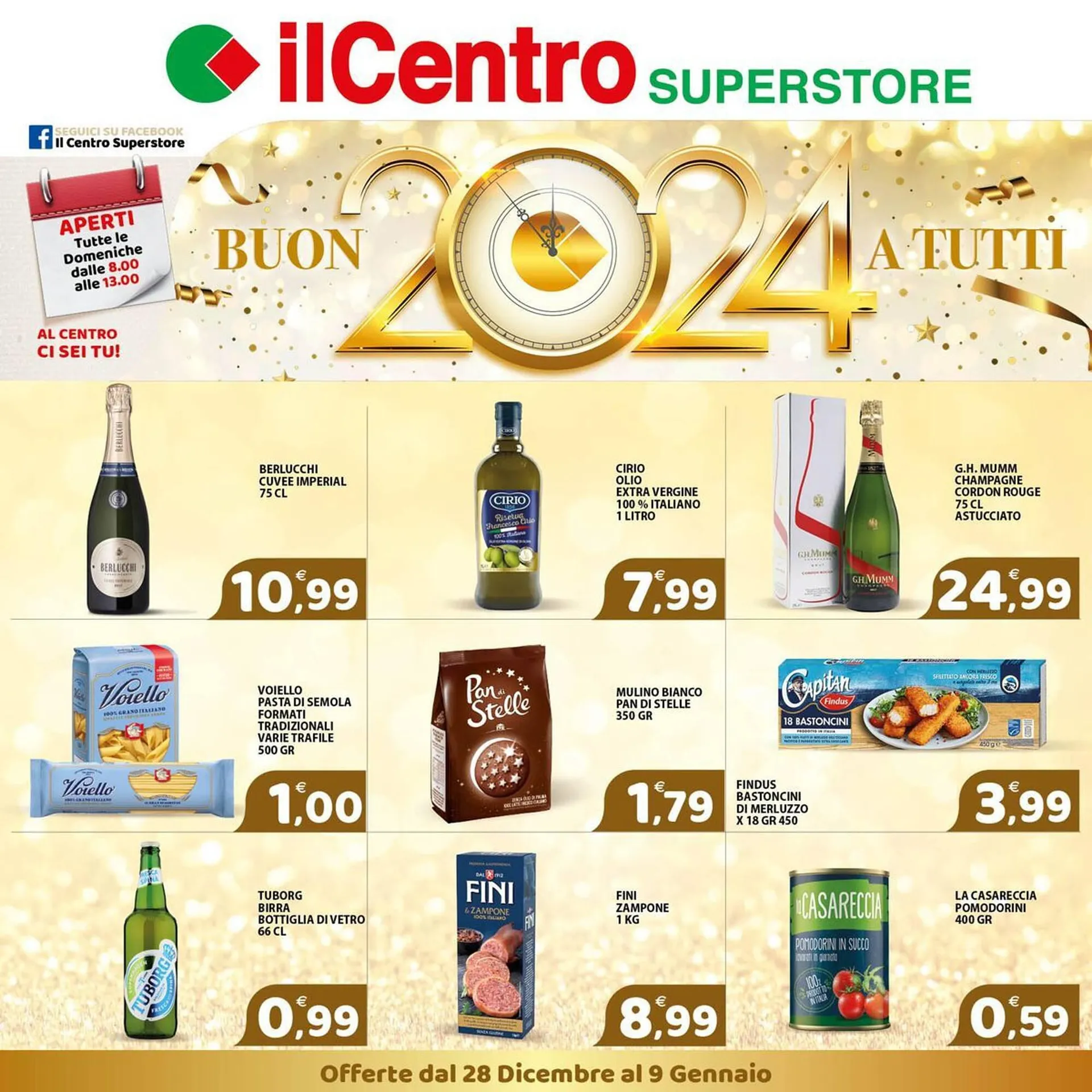 Volantino Il Centro Superstore da 28 dicembre a 9 gennaio di 2024 - Pagina del volantino 