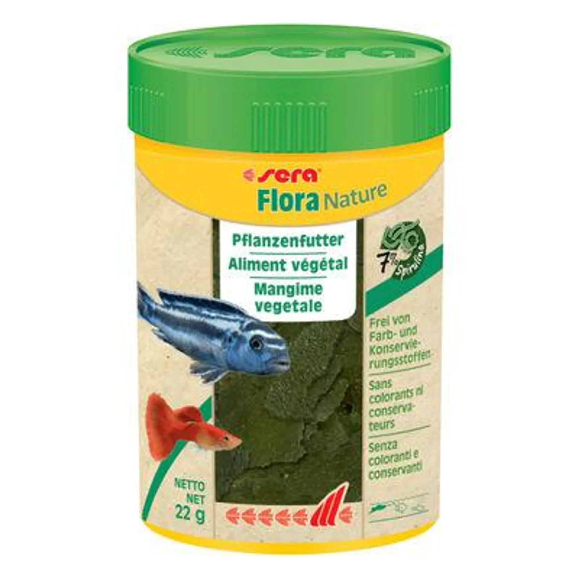 Sera Flora Nature Mangime Vegetale in Scaglie 100ml