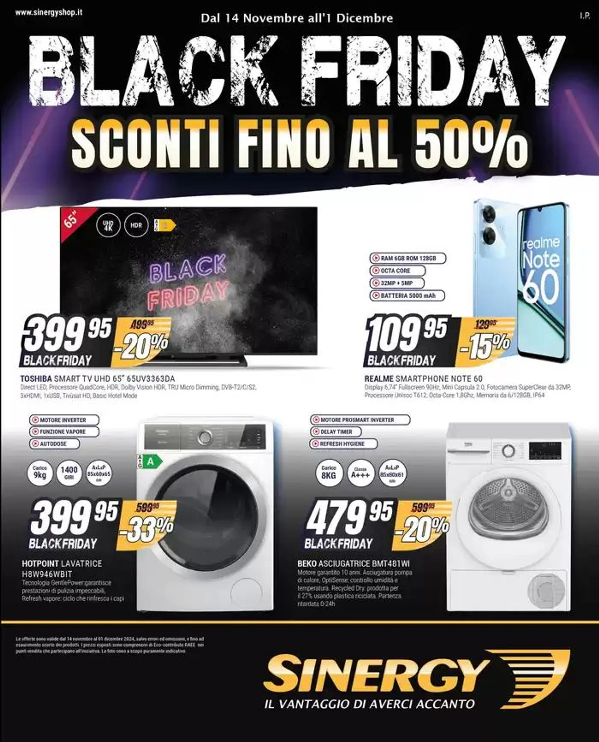 Black friday da 14 novembre a 1 dicembre di 2024 - Pagina del volantino 