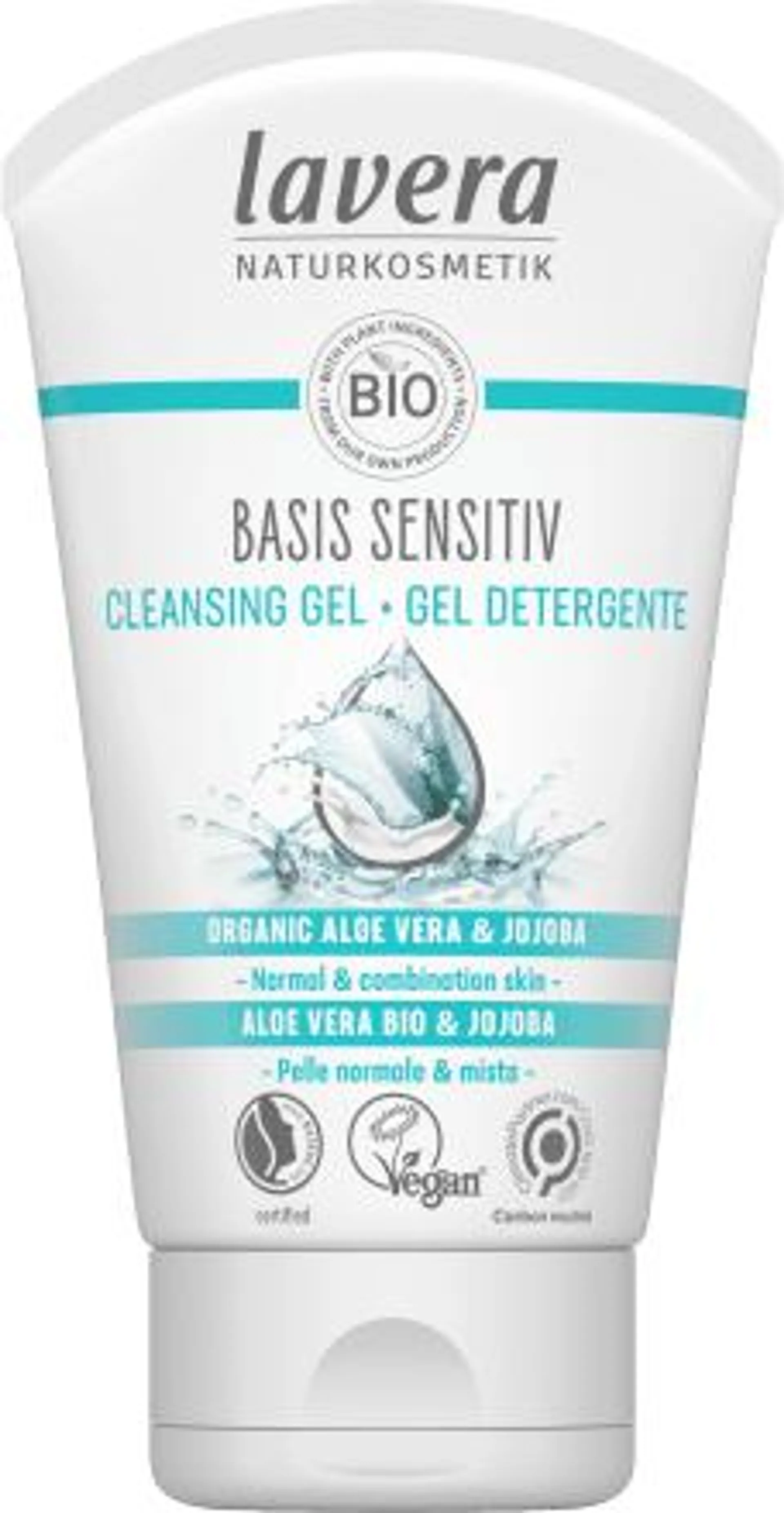 Gel detergente viso Basis Sensitiv 125 ml