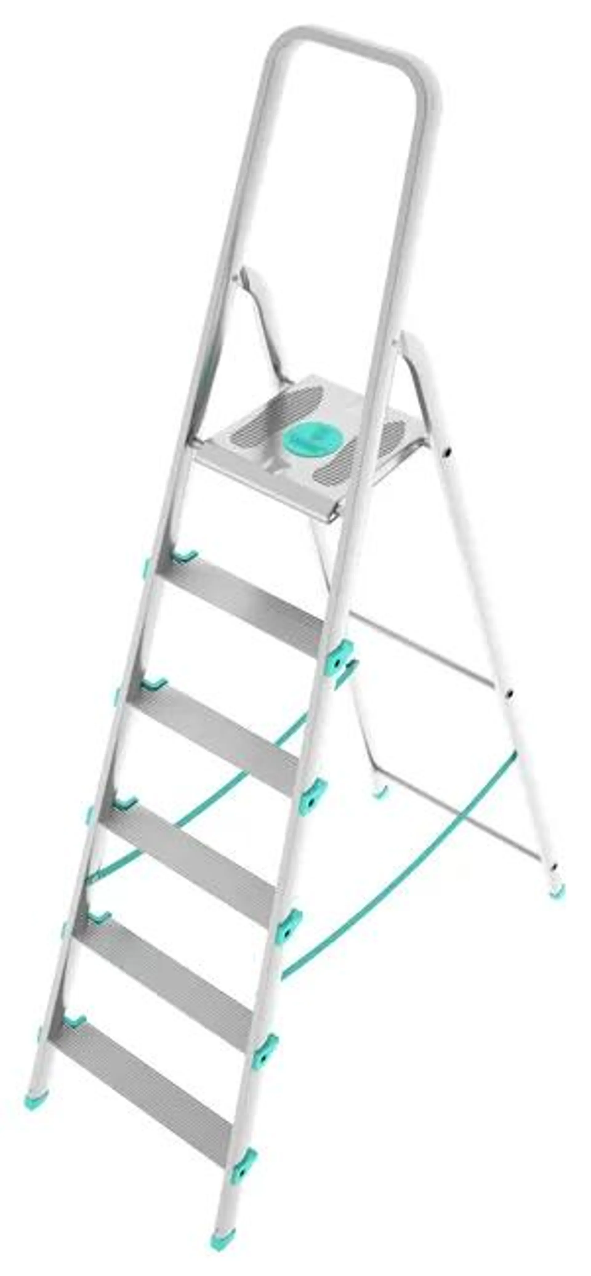 Scala COLOMBO Libellula in alluminio 6 gradini 150 kg