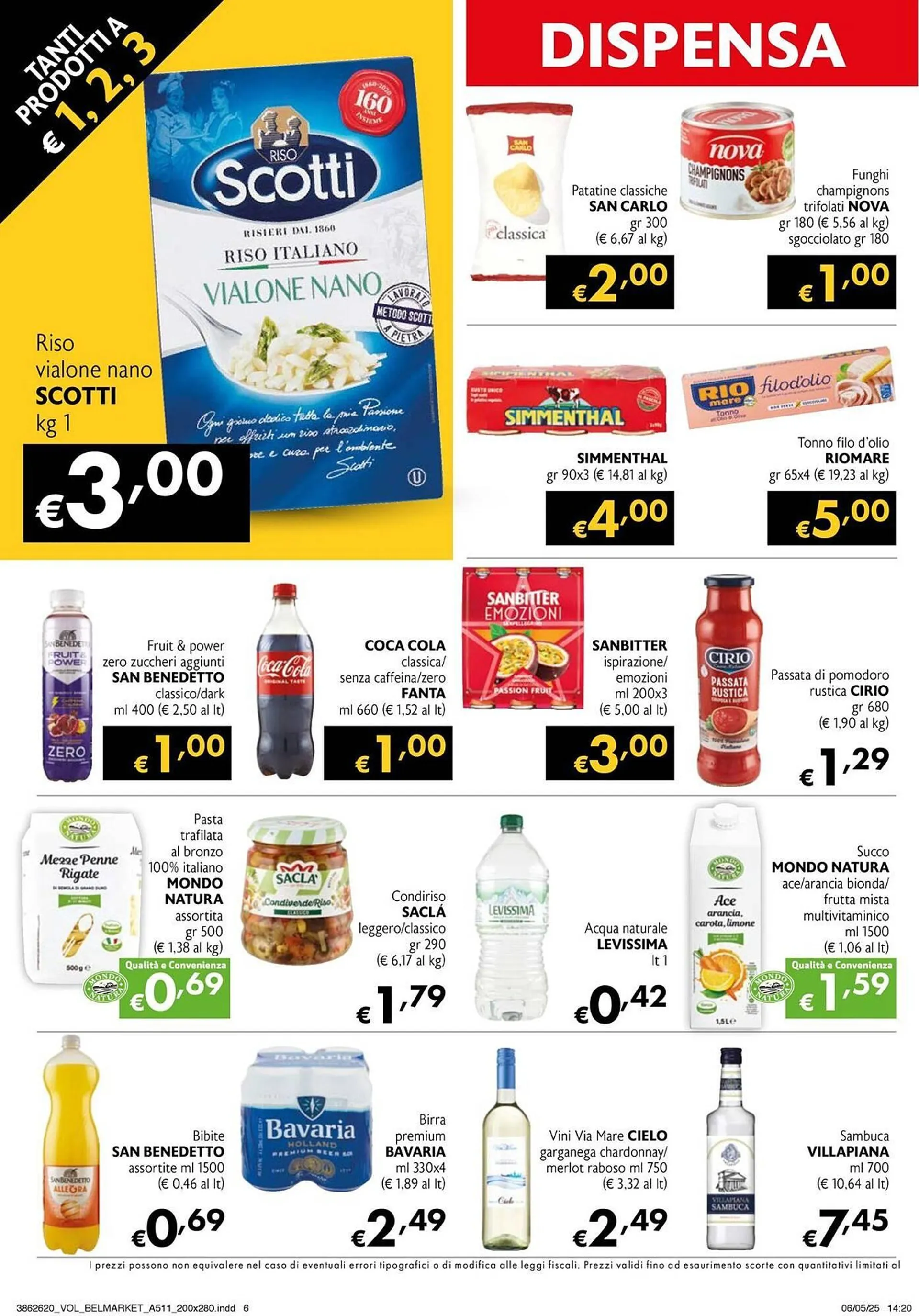 Volantino Belmarket da 22 maggio a 4 giugno di 2025 - Pagina del volantino 6