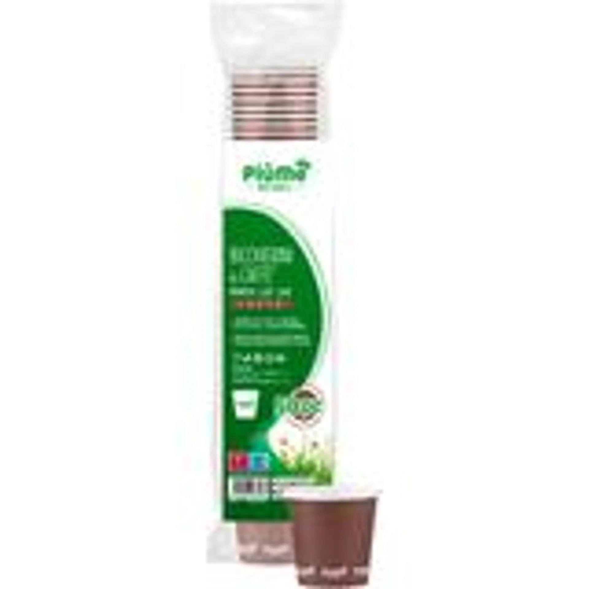 PIUME 50 BICCHIERINI BIO DA CAFFE' CARTA COMPOSTABILE 75 ML