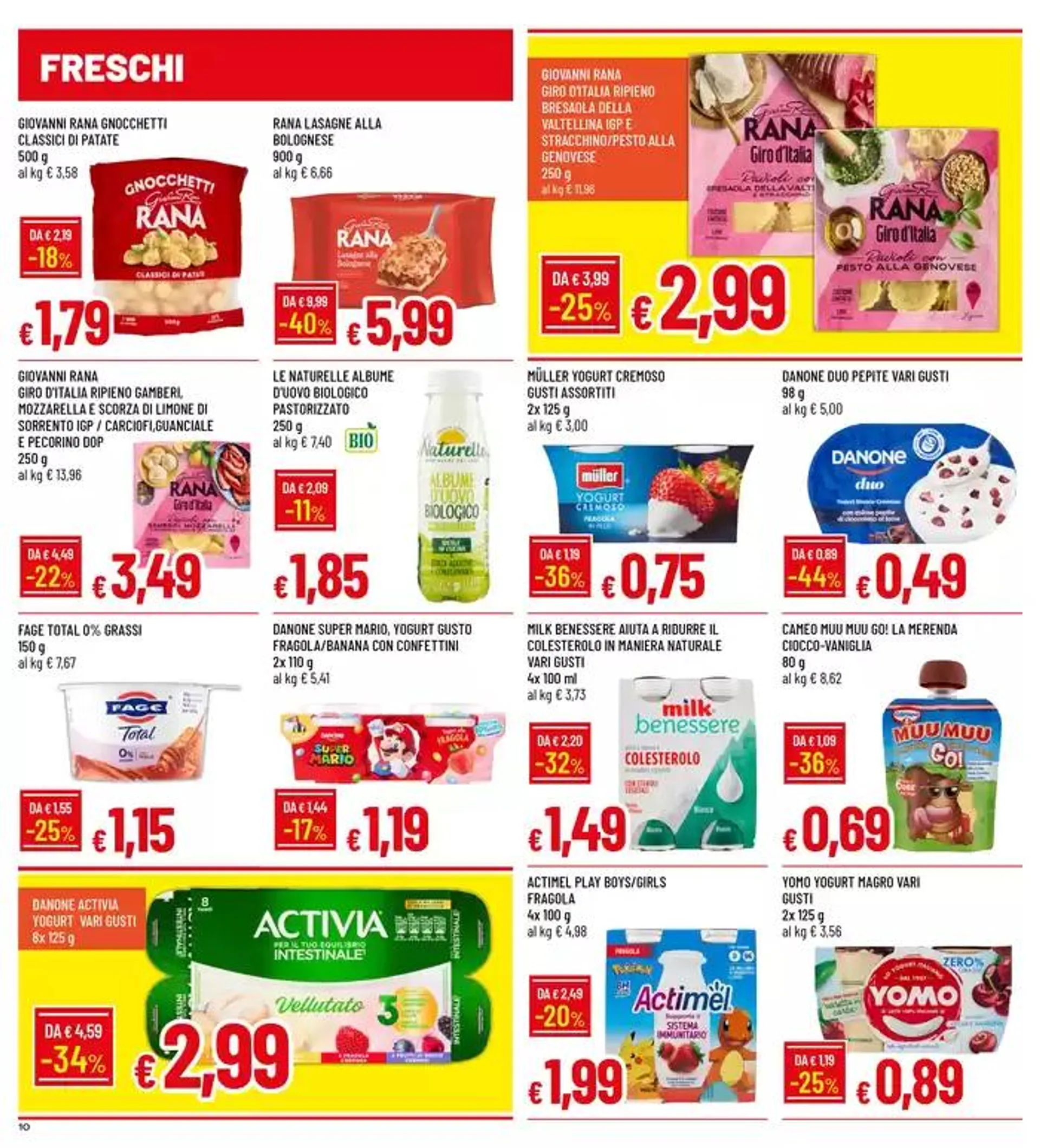 GALASSIA SCONTI 30/40/50% da 22 aprile a 4 maggio di 2025 - Pagina del volantino 10
