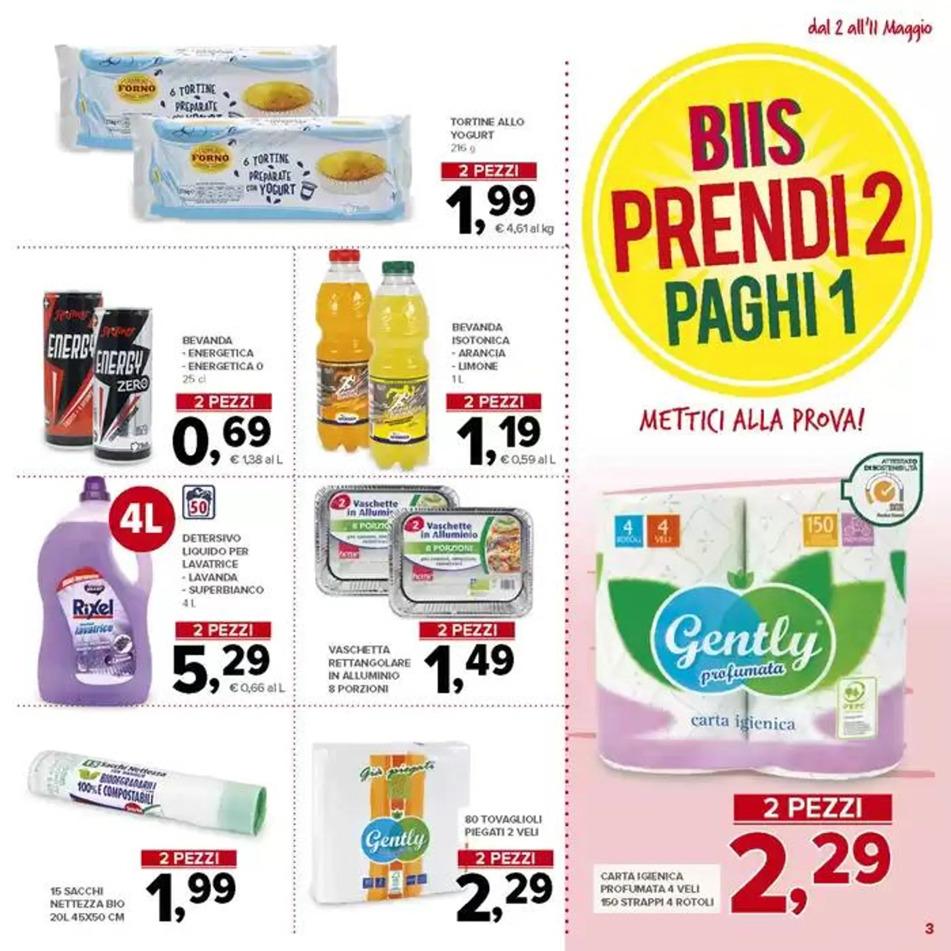 Prendi 2, paghi 1 da 2 maggio a 11 maggio di 2025 - Pagina del volantino 3